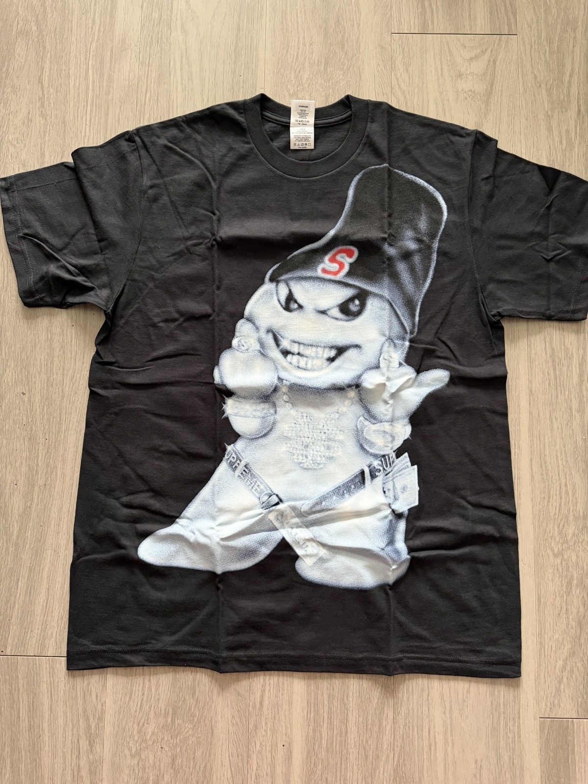 Supreme Snowman Tee - Black - Size M - FW25