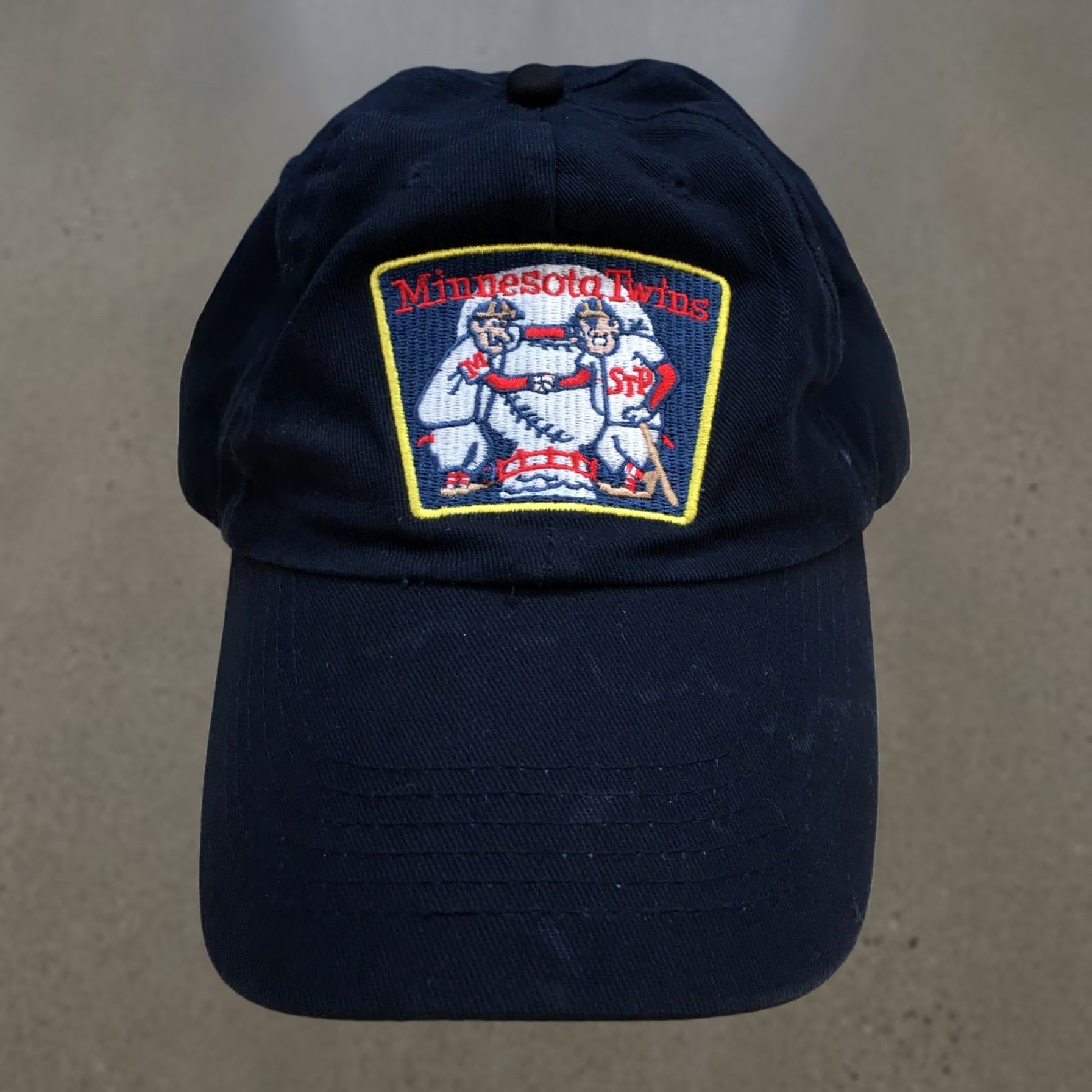 Twins Minnesota Twins Baseball Cap Hat Mens OS Blue Cotton Adjustable Embroidered Size ONE SIZE - 1 Thumbnail