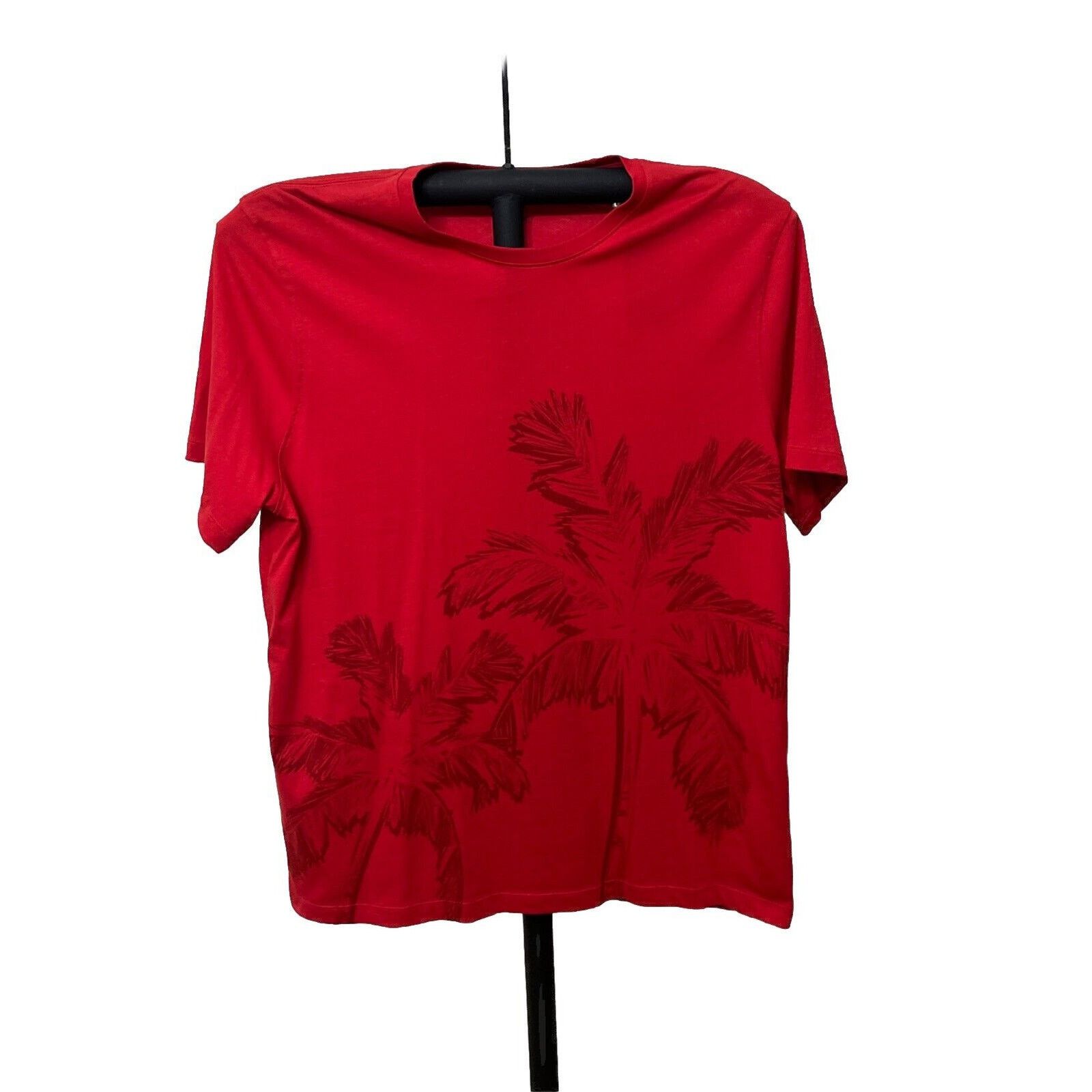 Michael Kors Michael Kors Red Palm Tree Cotton Men's Crew Neck T-shirt Xl Size US XL / EU 56 / 4 - 1 Thumbnail