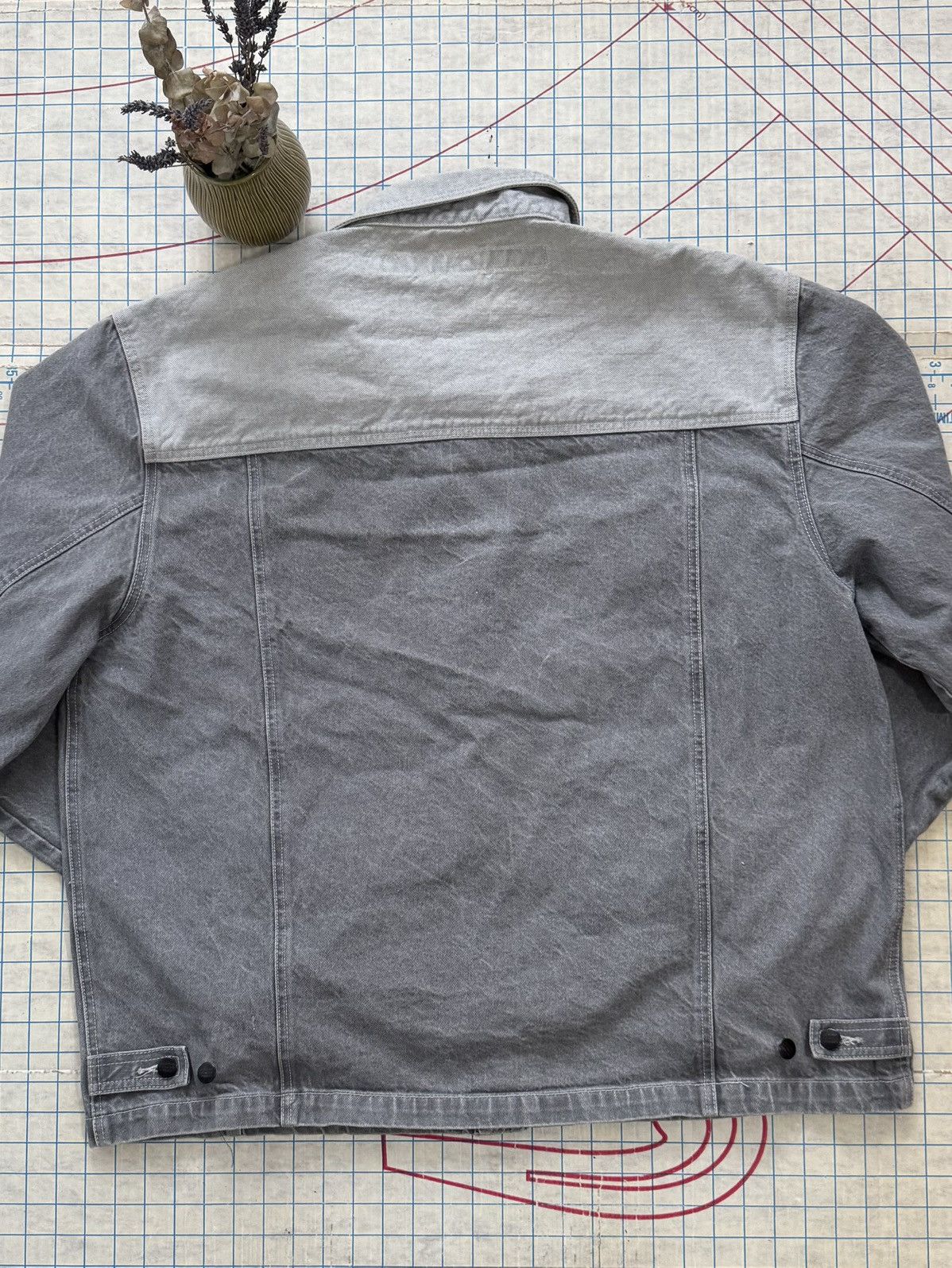 Marithe + Francois Girbaud × Vintage Vintage 90’s MFG Marithe Francois Girbaud Jean Jacket Gray Size US XXL / EU 58 / 5 - 10 Thumbnail