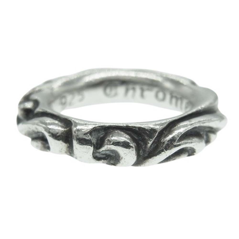 image of Chrome Hearts Scroll Band Ring, Men's