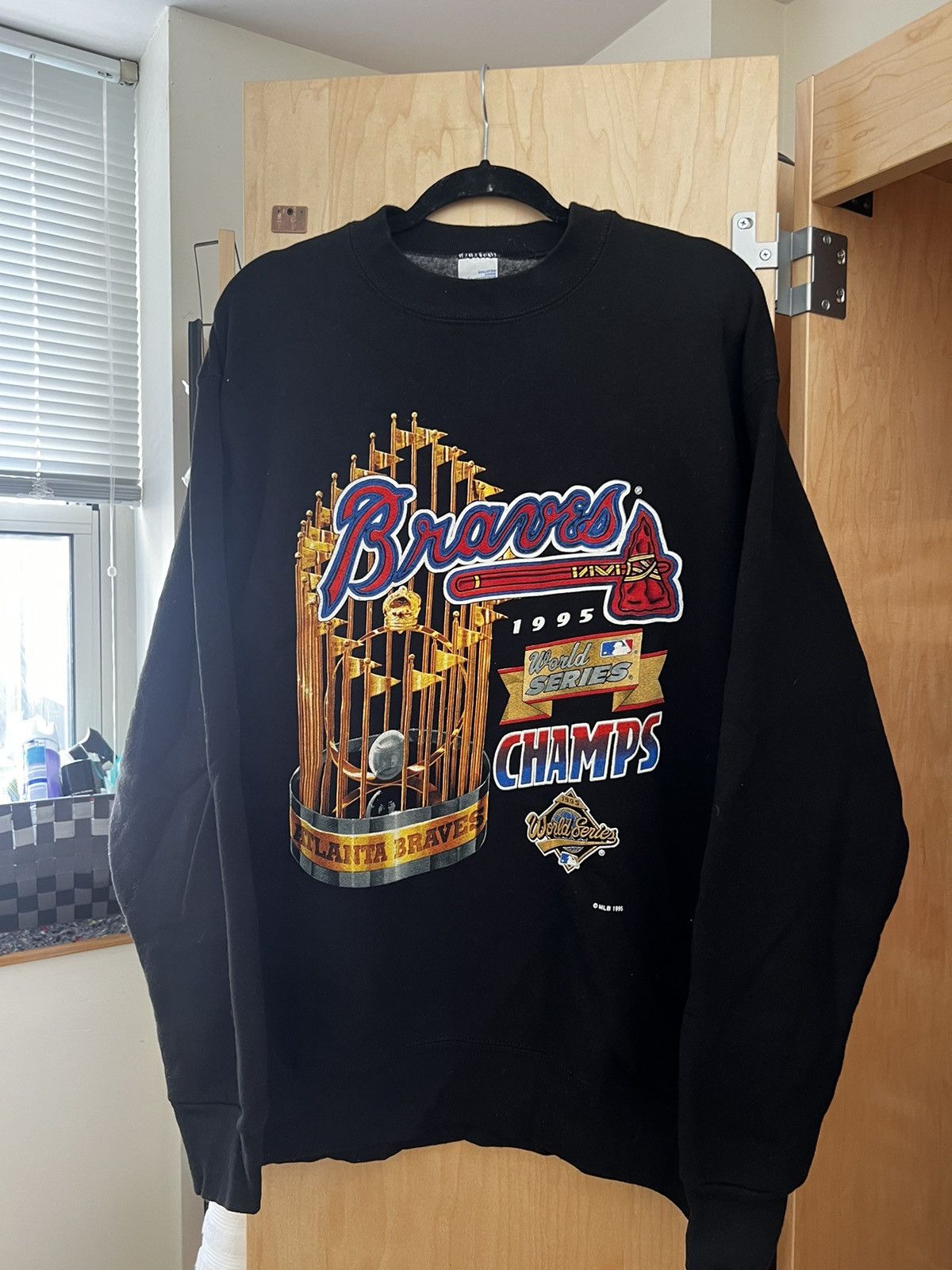 Salem Sportswear 1995 Braves World Series Size US L / EU 52-54 / 3 - 1 Thumbnail