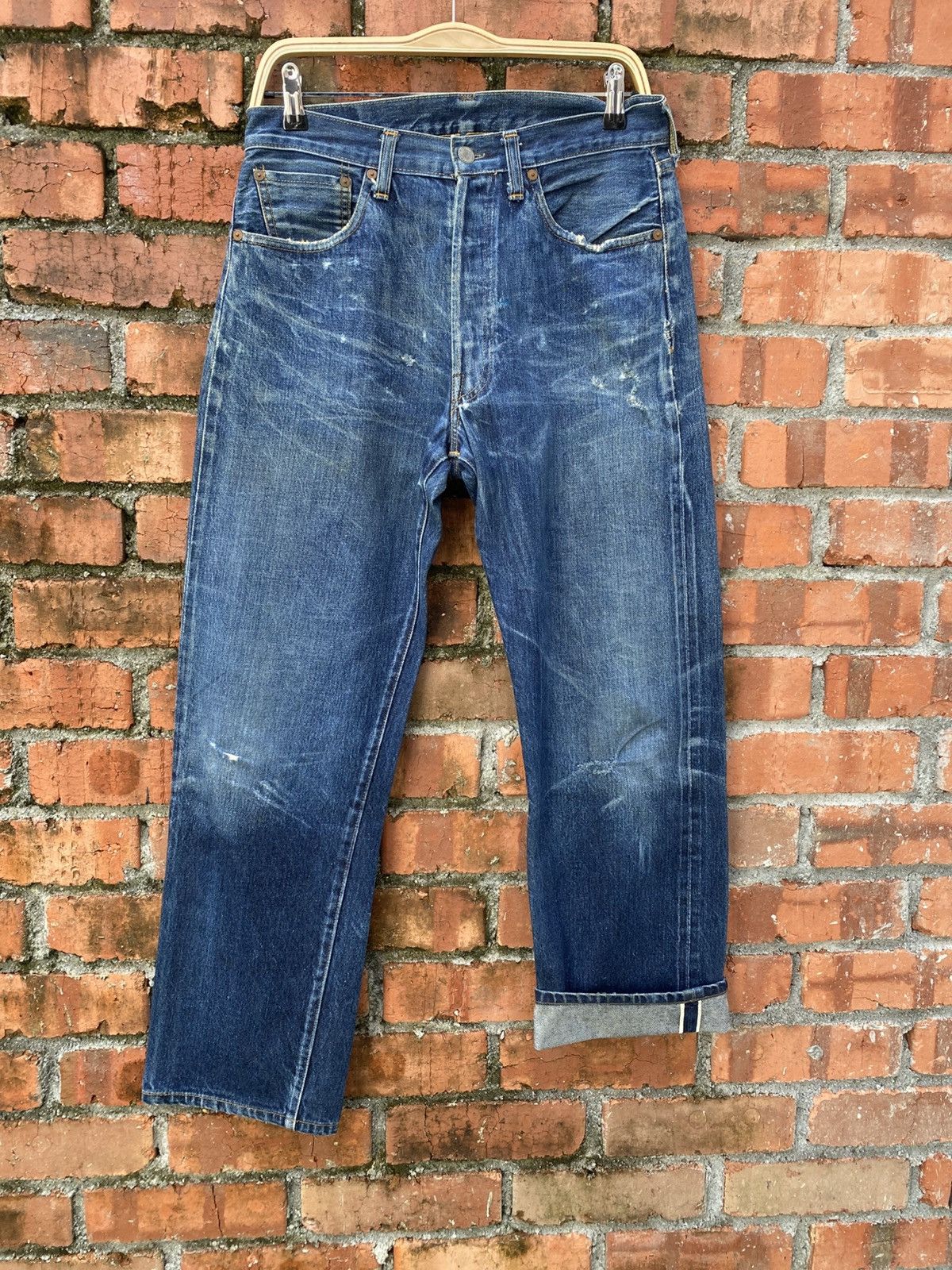 Levi's × Levi's Vintage Clothing × Vintage W31x29 Vintage levi's 501xx redline big E made in USA Size US 31 - 1 Thumbnail