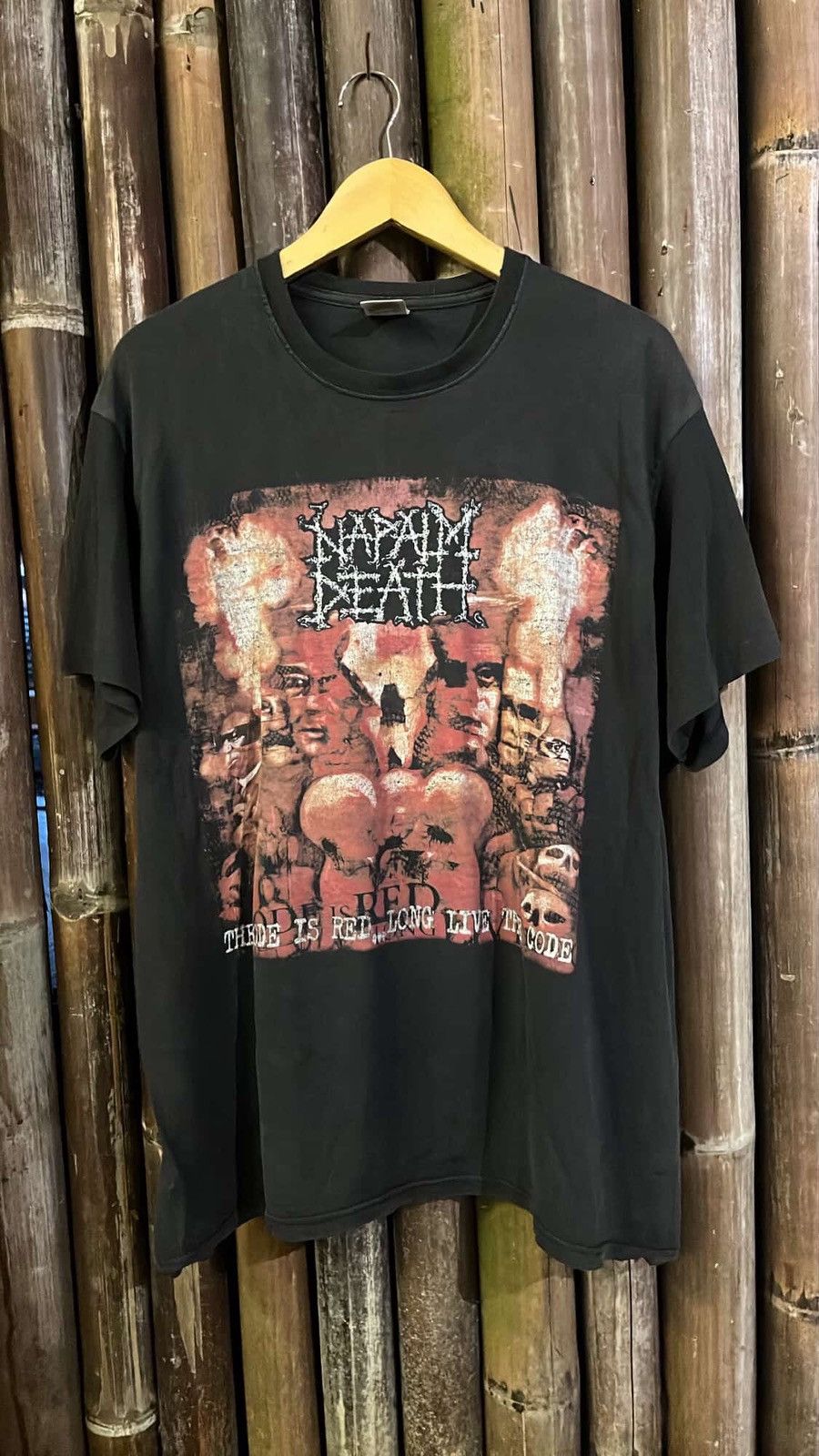 Band Tees Rare Vintage Napalm Death Band 2005 The Code Is Red… Size US XL / EU 56 / 4 - 4 Thumbnail