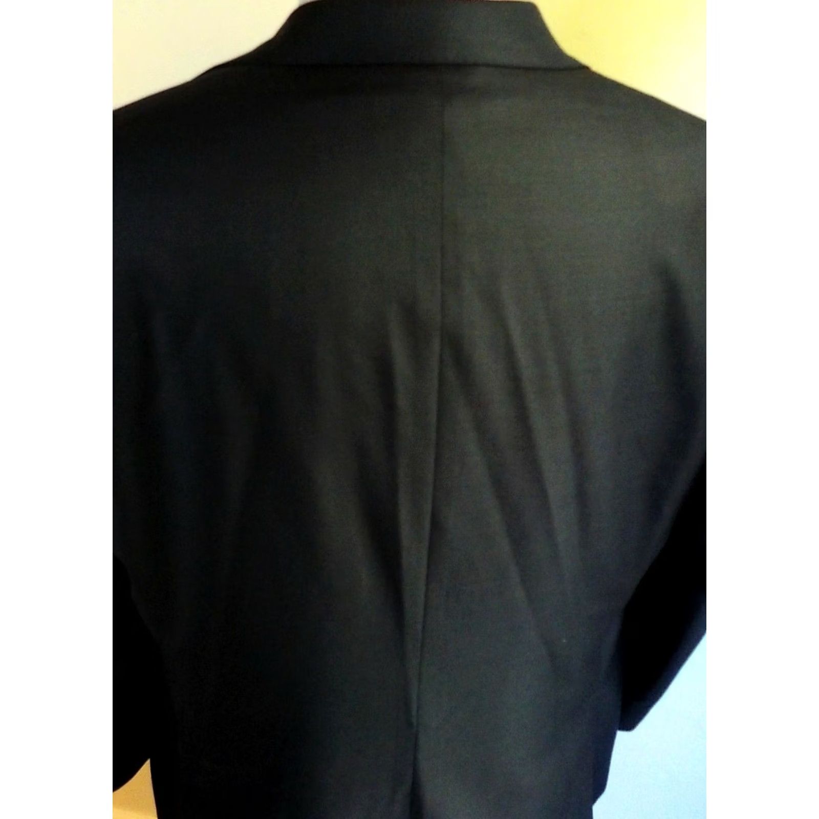 Suitsupply VINTAGE Suitsupply Navy Blazer Sport Coat Wool 110's Made in Italy 48R Mens Size 48R - 7 Thumbnail