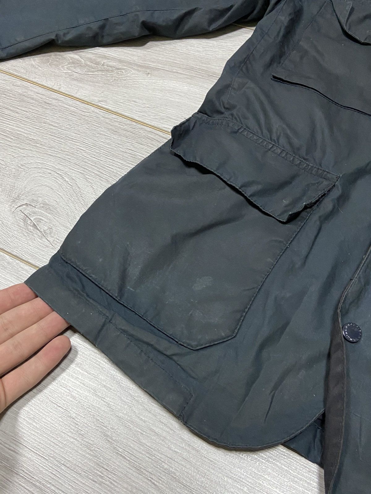 Barbour Vintage Barbour waxed Tailored Sapper jacket Size US S / EU 44-46 / 1 - 8 Thumbnail