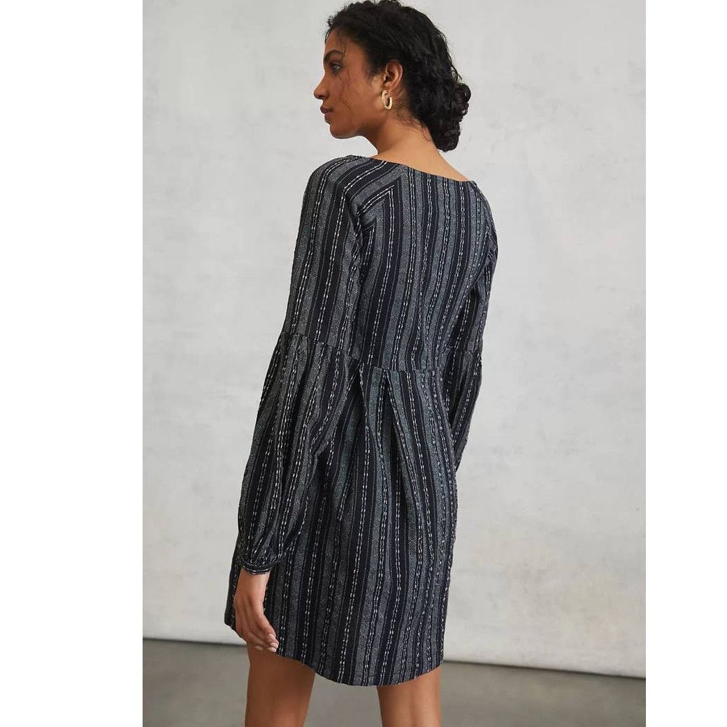 Anthropologie New Anthropologie Siobhan Tunic Dress by AFTERNOON $168 Sz 2 Size XS / US 0-2 / IT 36-38 - 4 Thumbnail