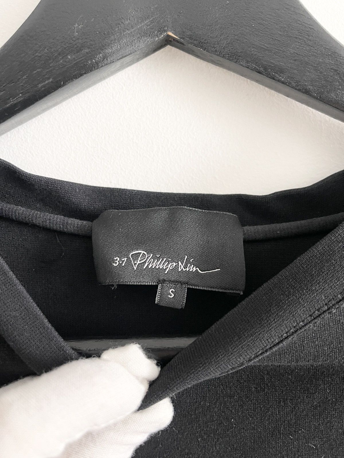 3.1 Phillip Lim STEAL! 2010s 3.1 Phillip Lim Black Sleeve Patch Sweater Size US S / EU 44-46 / 1 - 5 Thumbnail