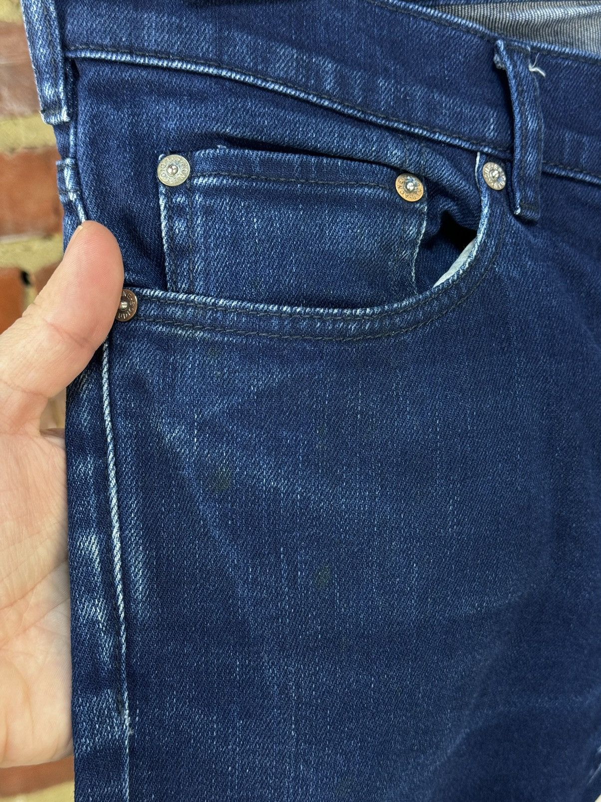 Acne Studios ACNE STUDIOS Roc Manhattan Blue Slim Jeans Size US 32 / EU 48 - 8 Thumbnail