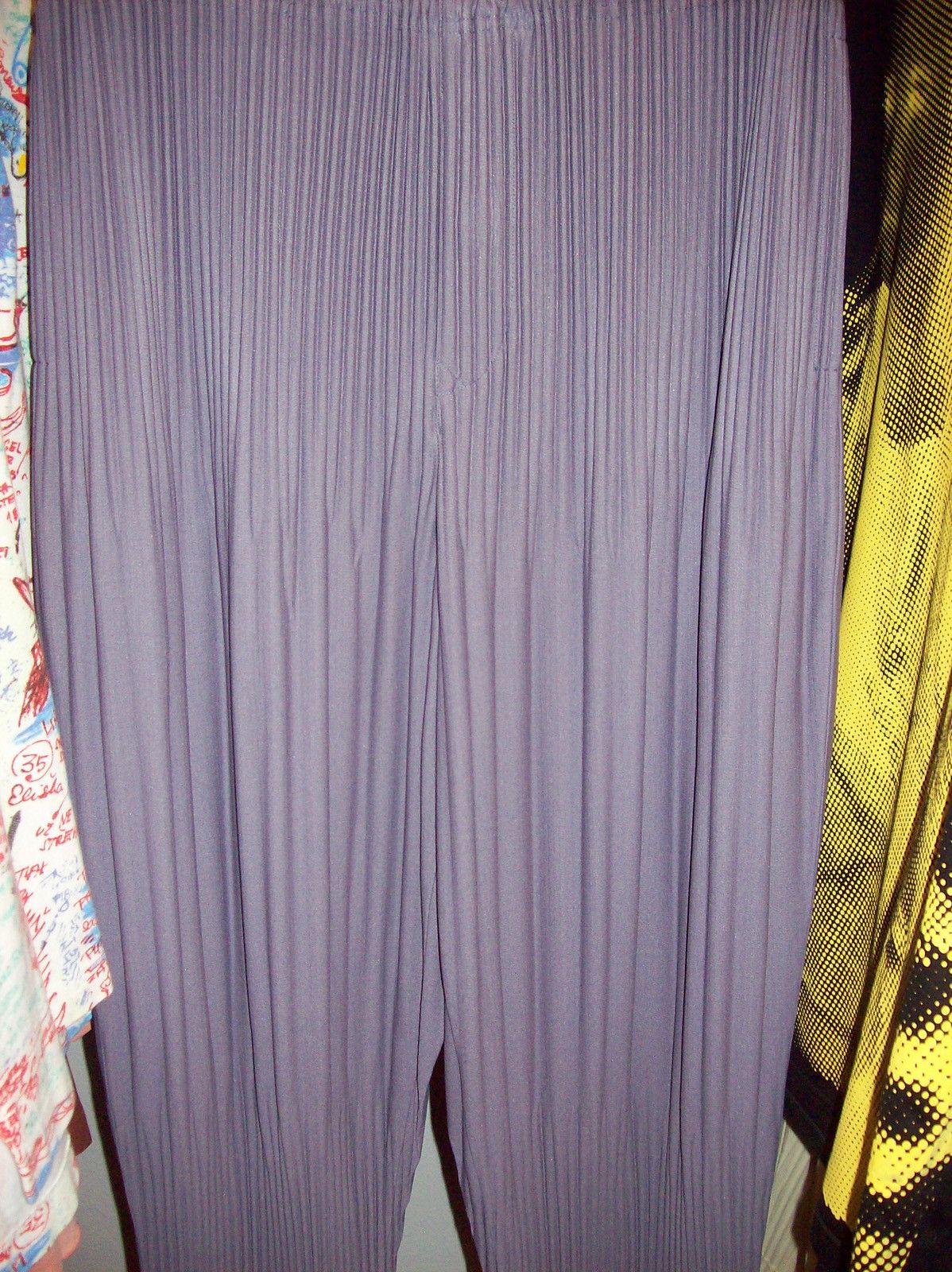 Homme Plisse Issey Miyake Homme Plissé Issey Miyake Purple Monthly Color Trouser Size US 29 - 7 Thumbnail