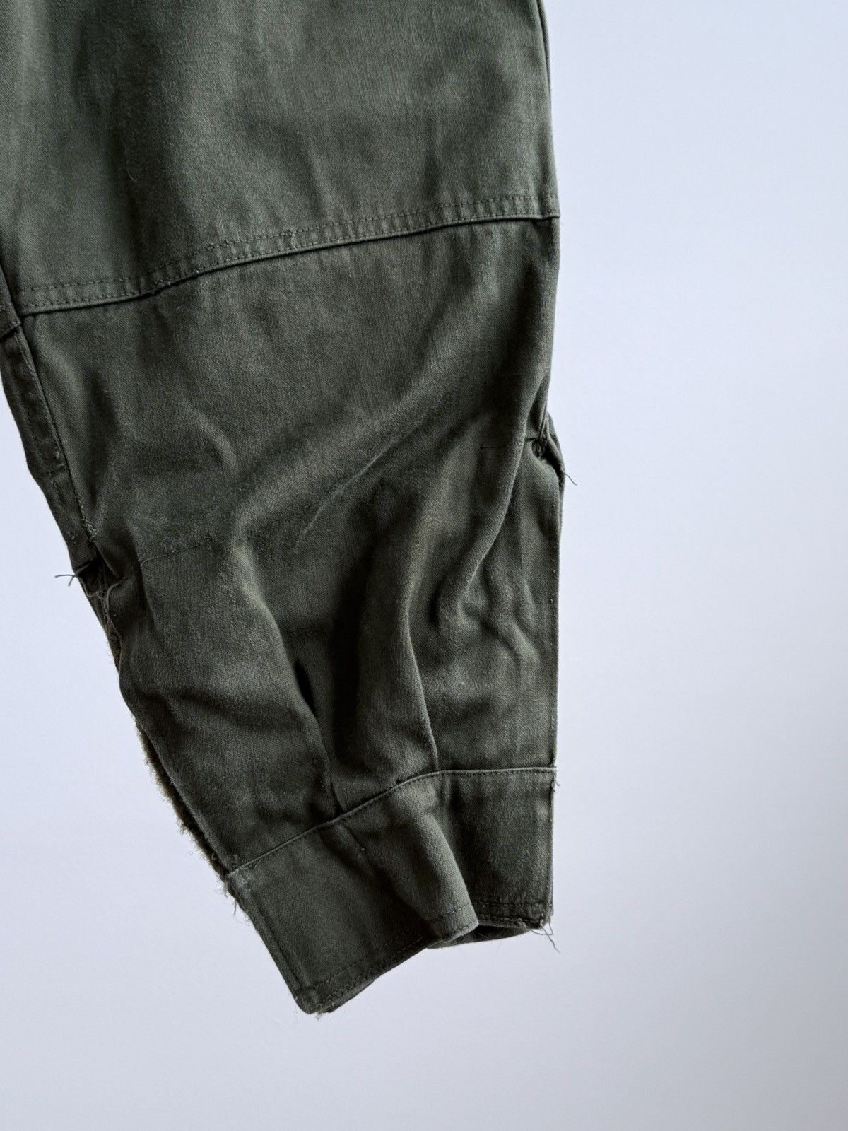 Vintage Vintage 1965 Dated Belgian Cargo Army Military Pants Size US 30 / EU 46 - 9 Thumbnail