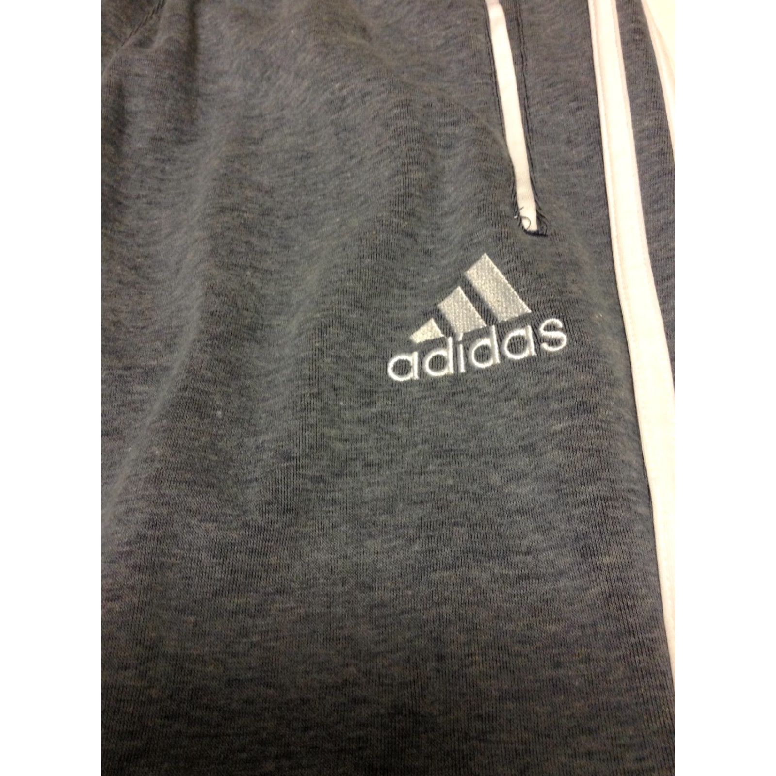 Adidas adidas Ultimate Track Pant Mens Navy Grey White Sweat Pants X29081, S, Regular, Synthetic, Brand new Size US 29 - 2 Thumbnail