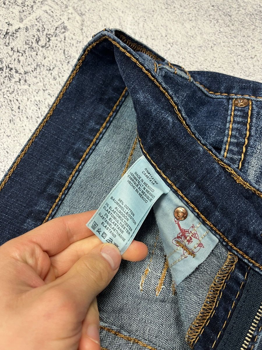 True Religion True Religion Skinny Flap Red Big T Jeans Streetwear Size 31 Size US 32 / EU 48 - 10 Thumbnail