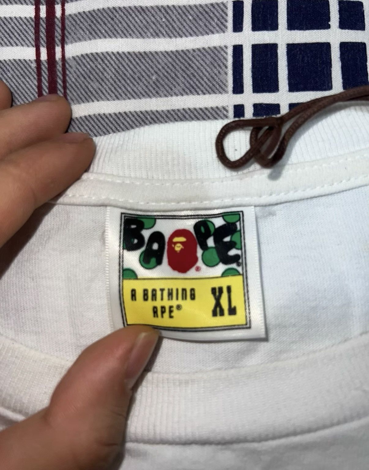 Bape BAPE OG Nigo Era White Tee Size US XL / EU 56 / 4 - 3 Thumbnail