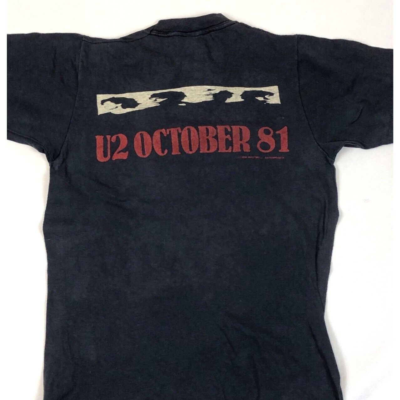 Band Tees Vintage 80s U2 October 81 Double Sided Band T Shirt Small Size US S / EU 44-46 / 1 - 7 Thumbnail