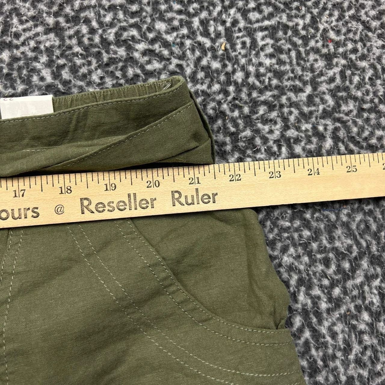 Torrid Torrid Pants Women 22 Pull On Stretch Linen Pockets 42x29 Size 42" / US 20 - 8 Thumbnail