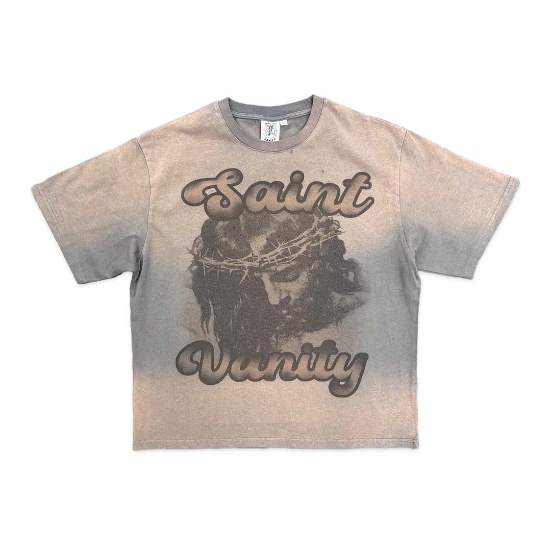 Saint Vanity Grey Jesus Tee Size US L / EU 52-54 / 3 - 1 Preview