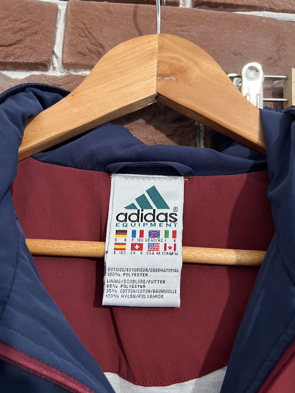 Adidas Rare 90s Vintage Adidas Equipment Logo Tracksuit Set Jacket Size US M / EU 48-50 / 2 - 6 Thumbnail