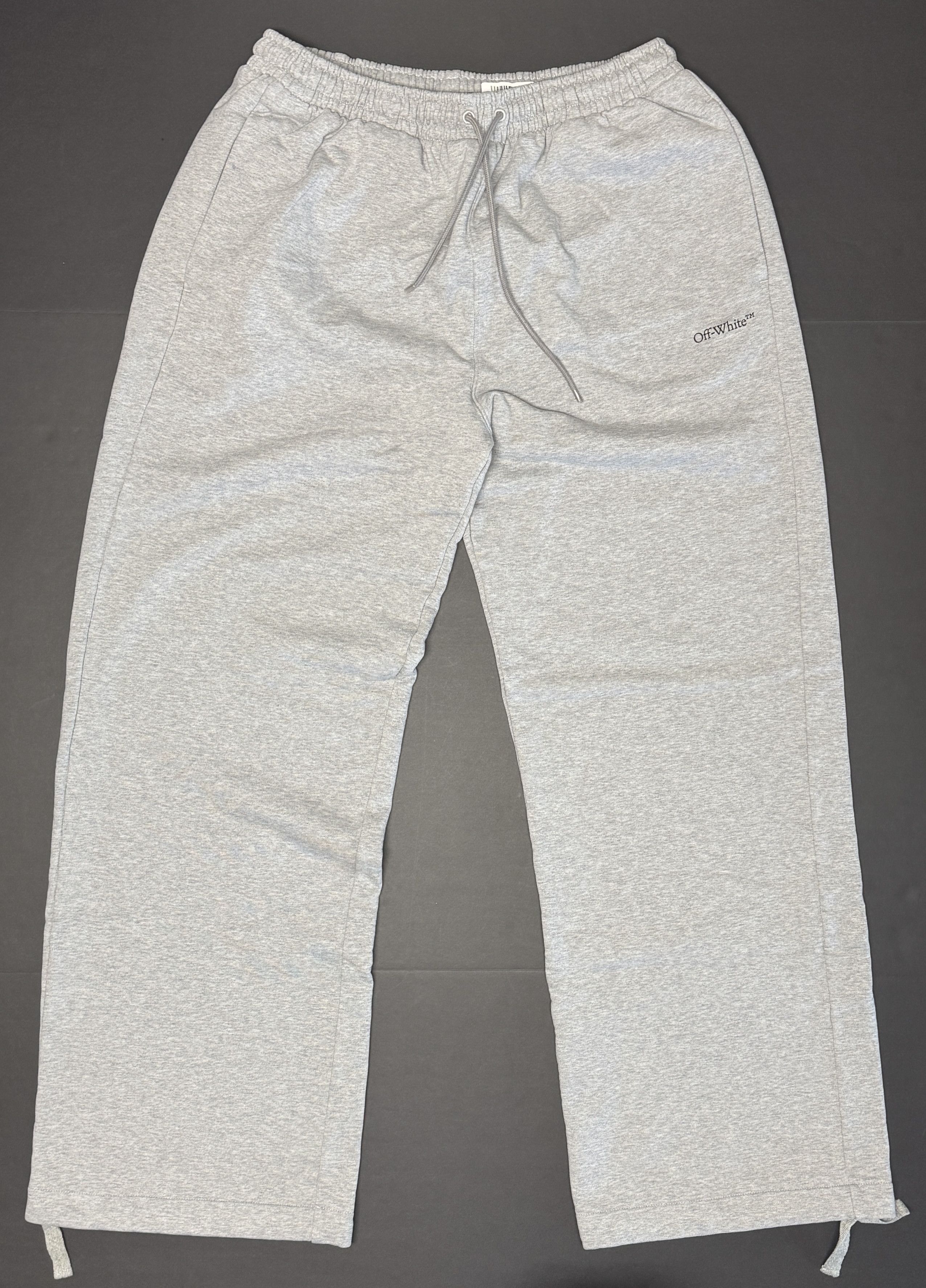 Off-White OFF-WHITE SEASONAL BRUSHED COTTON JUMBO ARROW SKATE JOGGERS Size US 32 / EU 48 - 1 Thumbnail