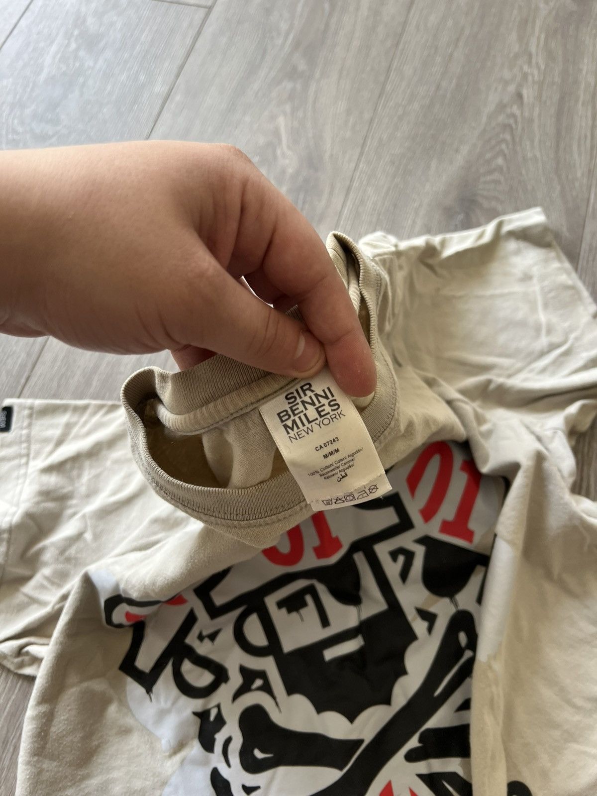 Vintage Sir Benni Miles Tee Size US M / EU 48-50 / 2 - 7 Thumbnail