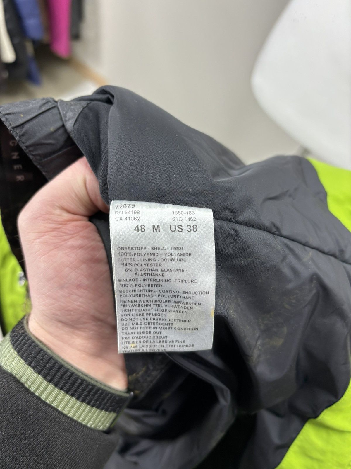 Bogner Womens ski jacket Bogner Size 38 Color Green Size XS / US 0-2 / IT 36-38 - 18 Thumbnail