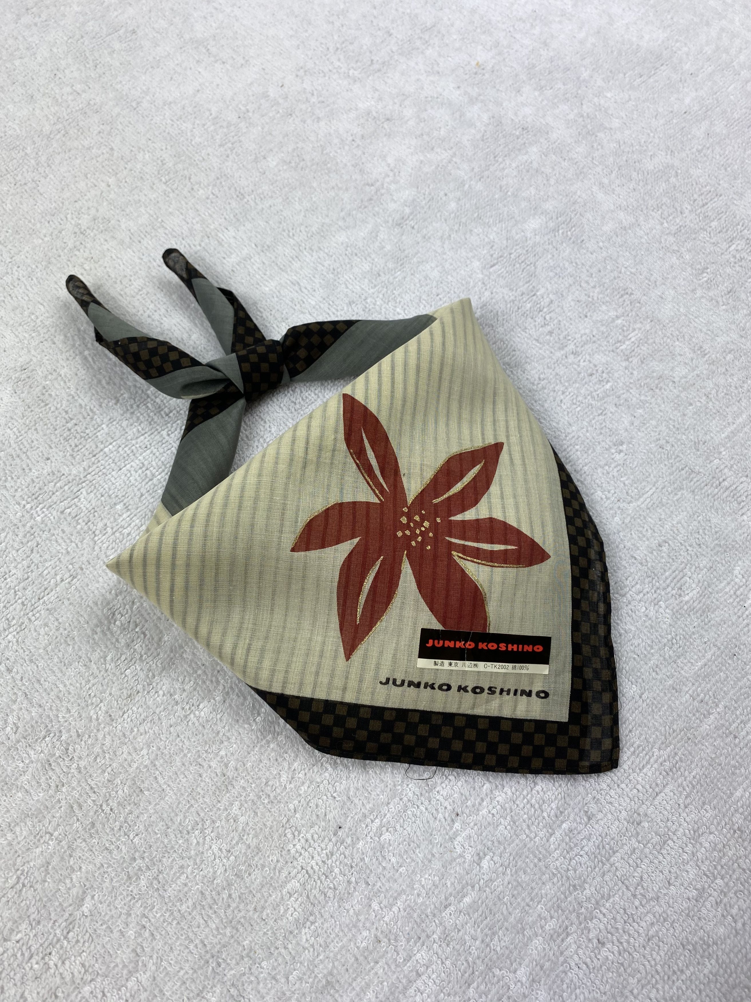 Mr. Junko × Vintage Junko Koshino Handkerchief / Bandana / Neckerchief Size ONE SIZE - 2 Thumbnail