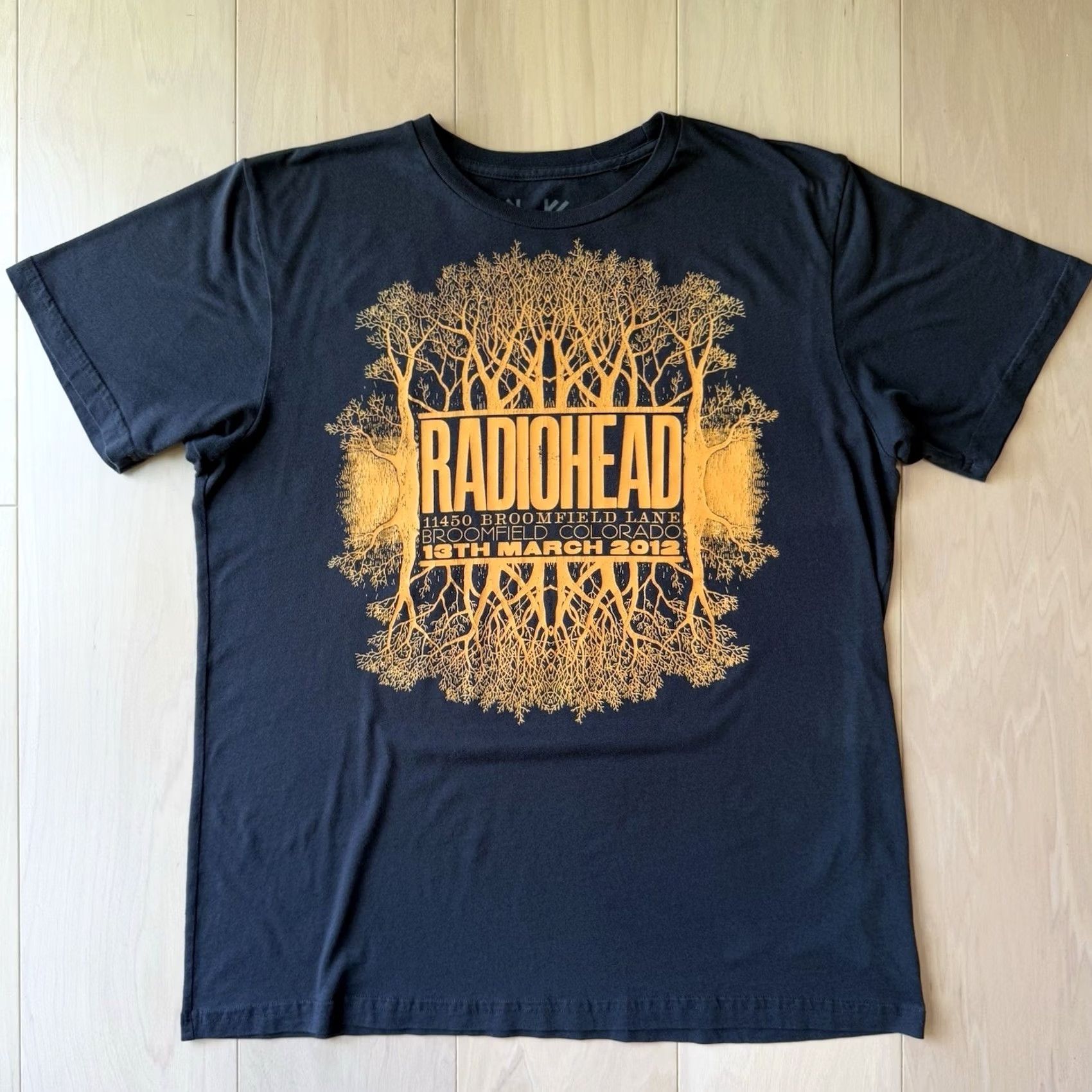 Vintage VINTAGE Radiohead Shirt XL Gray Rock Music 2012 Tour Waste Clothing Size US XL / EU 56 / 4 - 2 Thumbnail