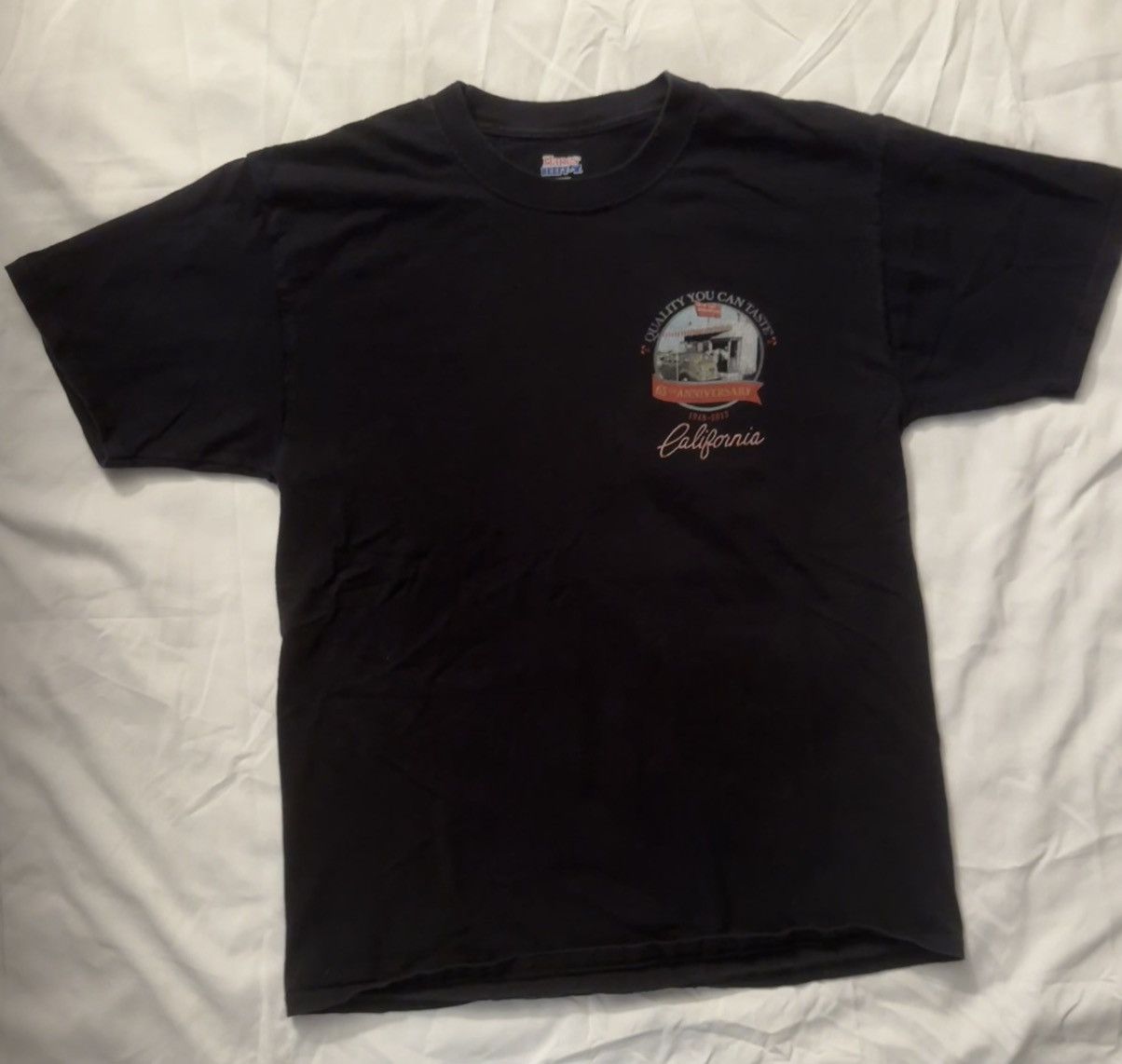 Other IN-N-OUT 65th Anniversary Black Graphic HANES BEEFY T Sz.M Size US M / EU 48-50 / 2 - 1 Thumbnail