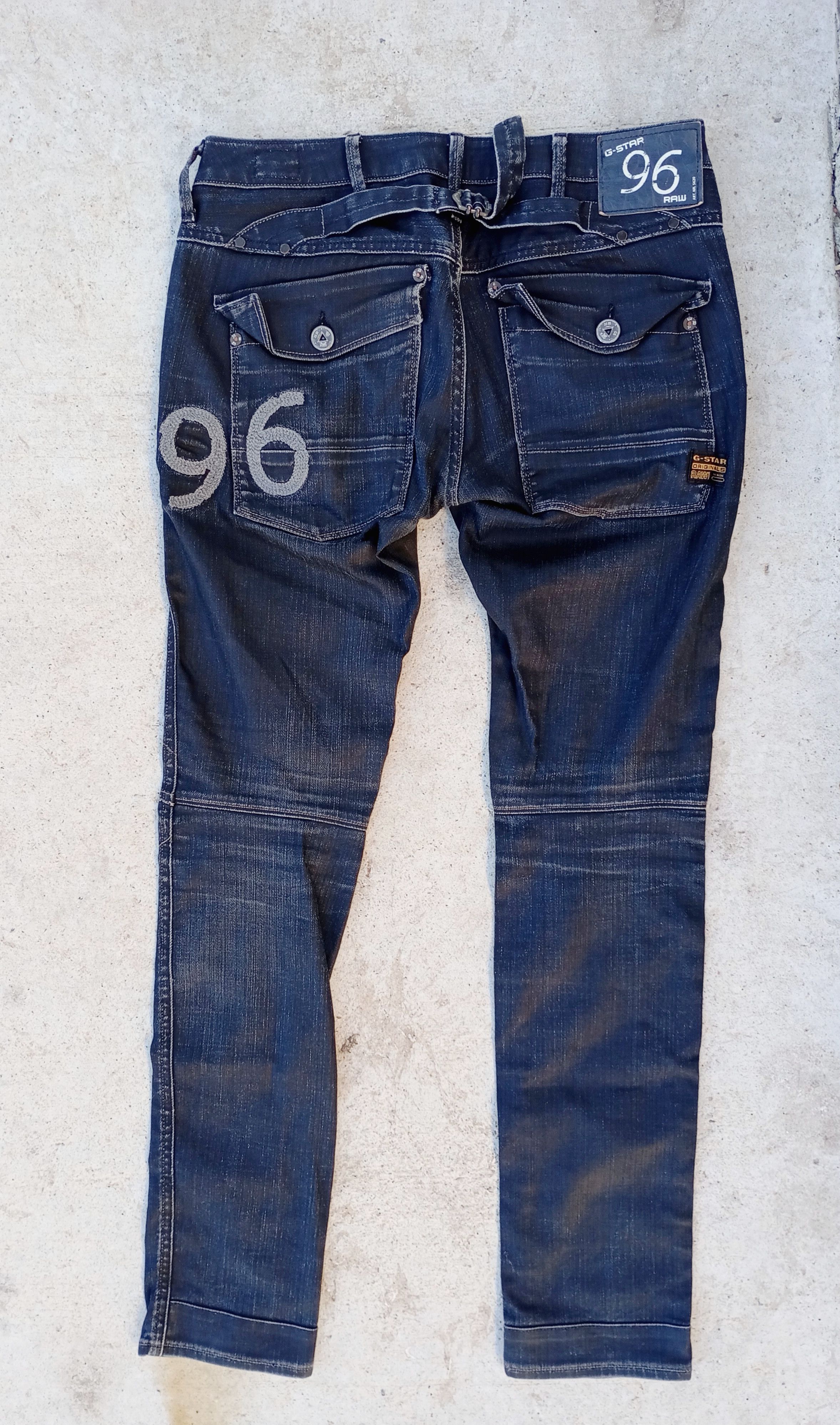G-Star GStar Raw 5620 Elwood Heritage Embro Tapered Pants Carhartt Size US 27 - 2 Thumbnail