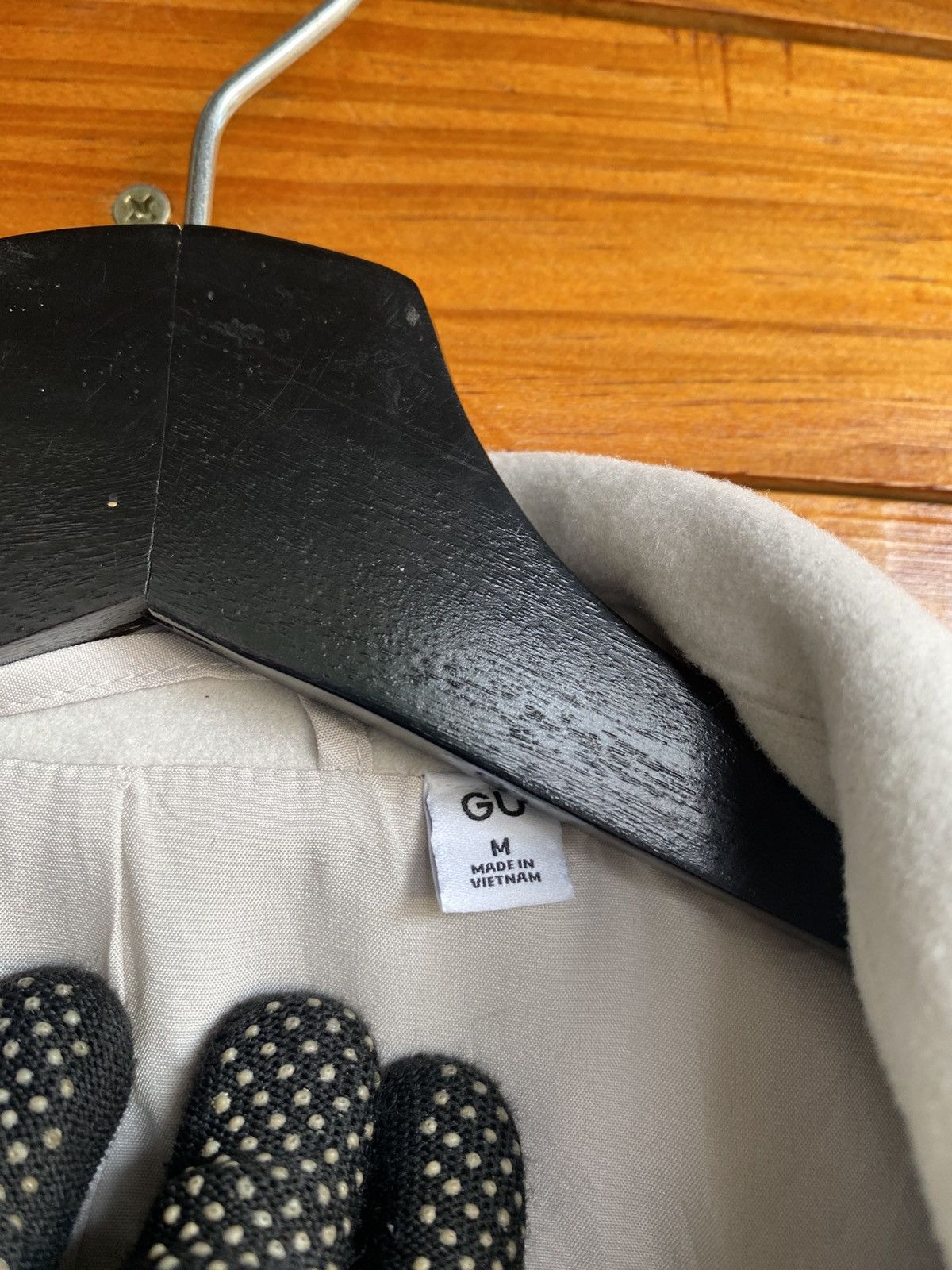 GU GU Light Beige Long Coat – Minimalist Single-Breasted Coat Size M / US 6-8 / IT 42-44 - 8 Thumbnail