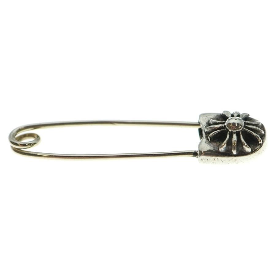 Chrome Hearts Chrome Hearts Safety Pin Silver Earring Size ONE SIZE - 4 Thumbnail