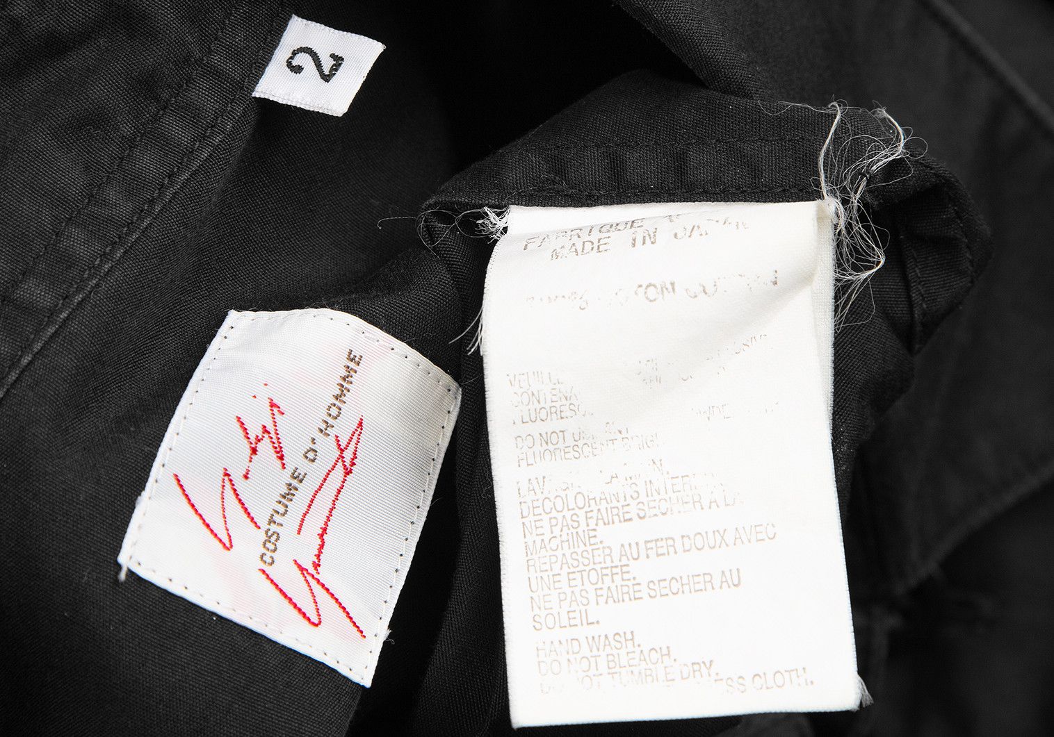 Yohji Yamamoto Yohji Yamamoto COSTUME D' HOMME Cotton Broad Basic Shirt Size US M / EU 48-50 / 2 - 7 Thumbnail