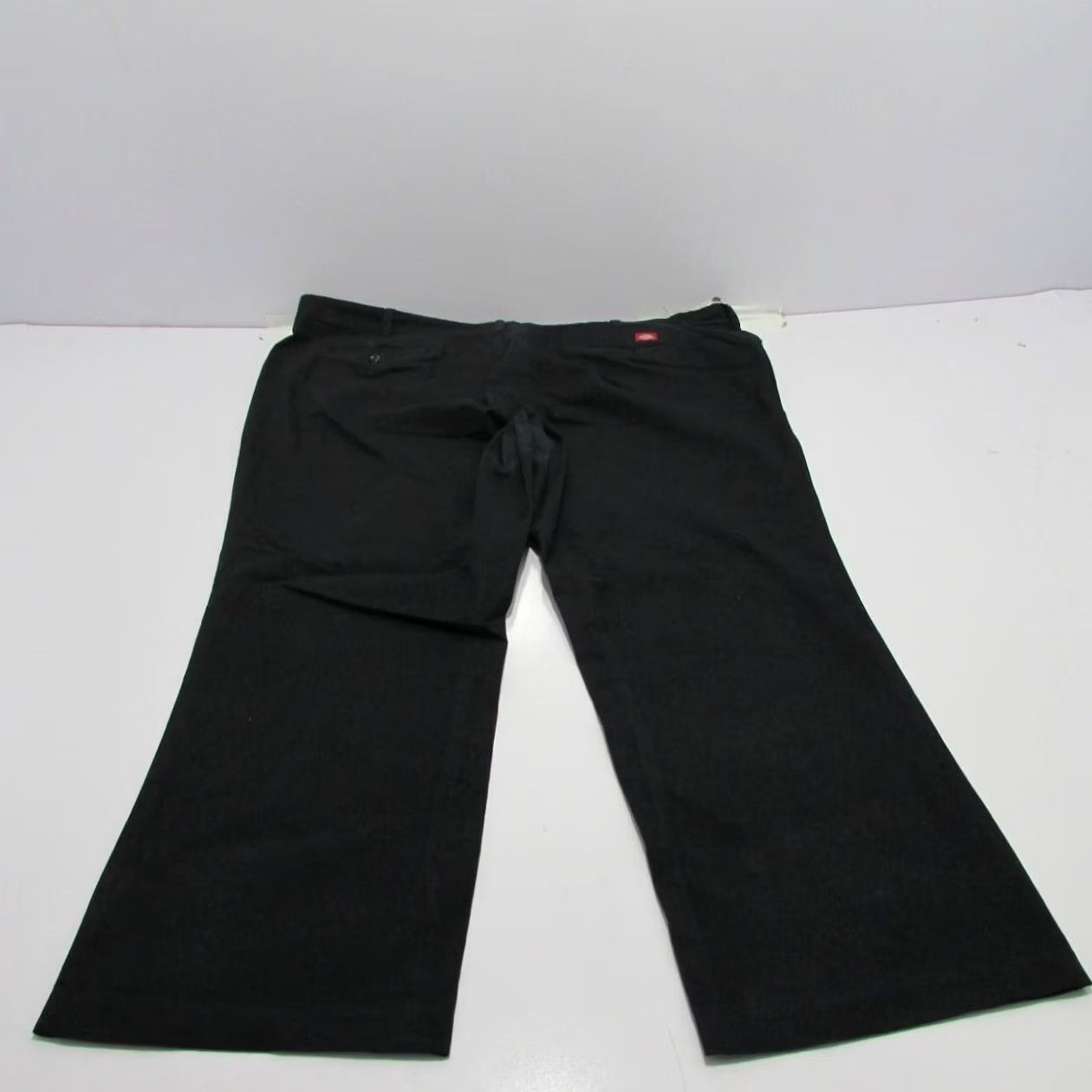 Dickies DICKIES WORK PANTS Womens 26 Stretch Women Relaxed Fit straight leg Black W44 L29 UK26 SKU Y04095 Size ONE SIZE - 5 Thumbnail