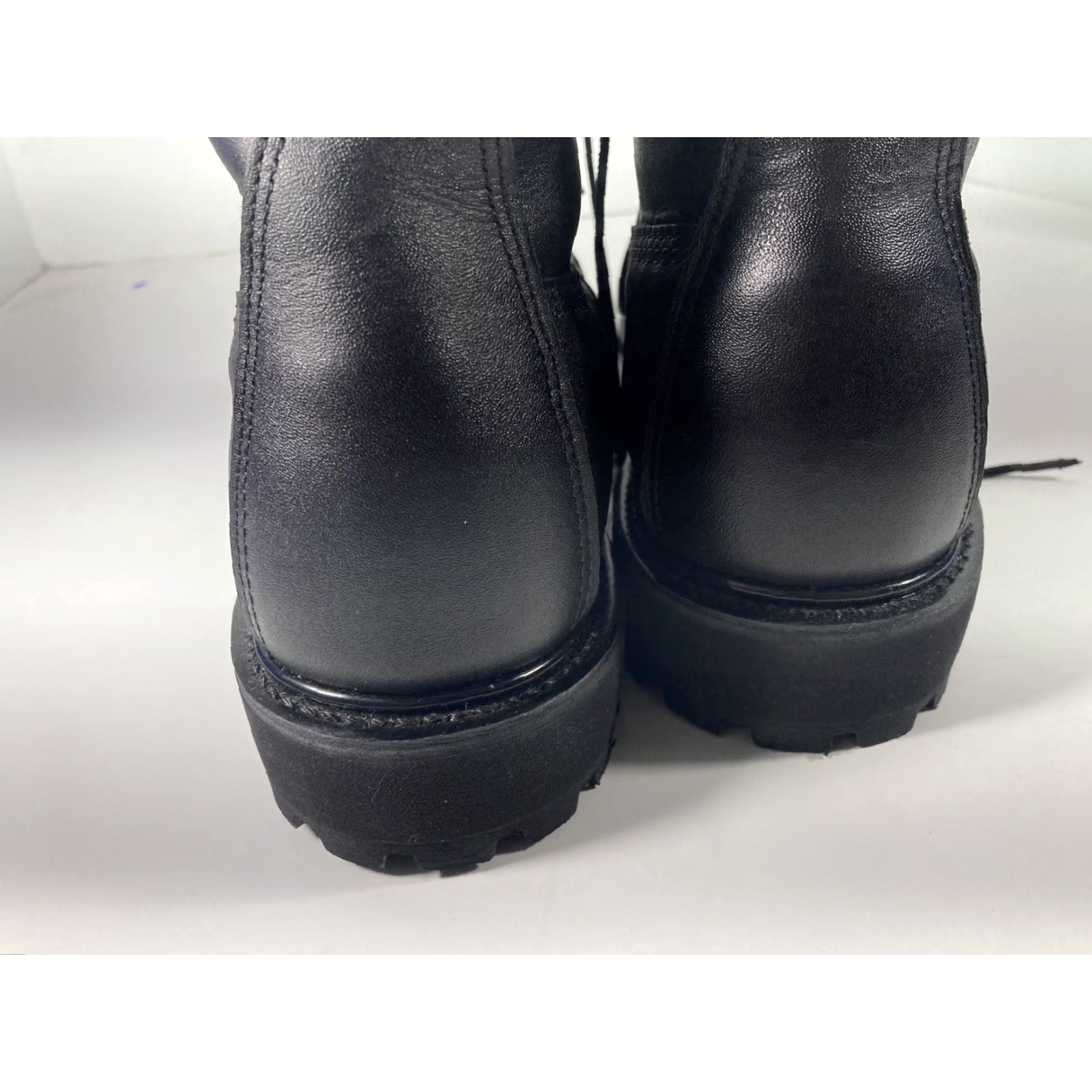 Vintage Bates Goretex Military Combat Boots Winter Waterproof Leather Vibram Black W Leather 5 Wide Men Boots Size US 5 / EU 37 - 7 Thumbnail