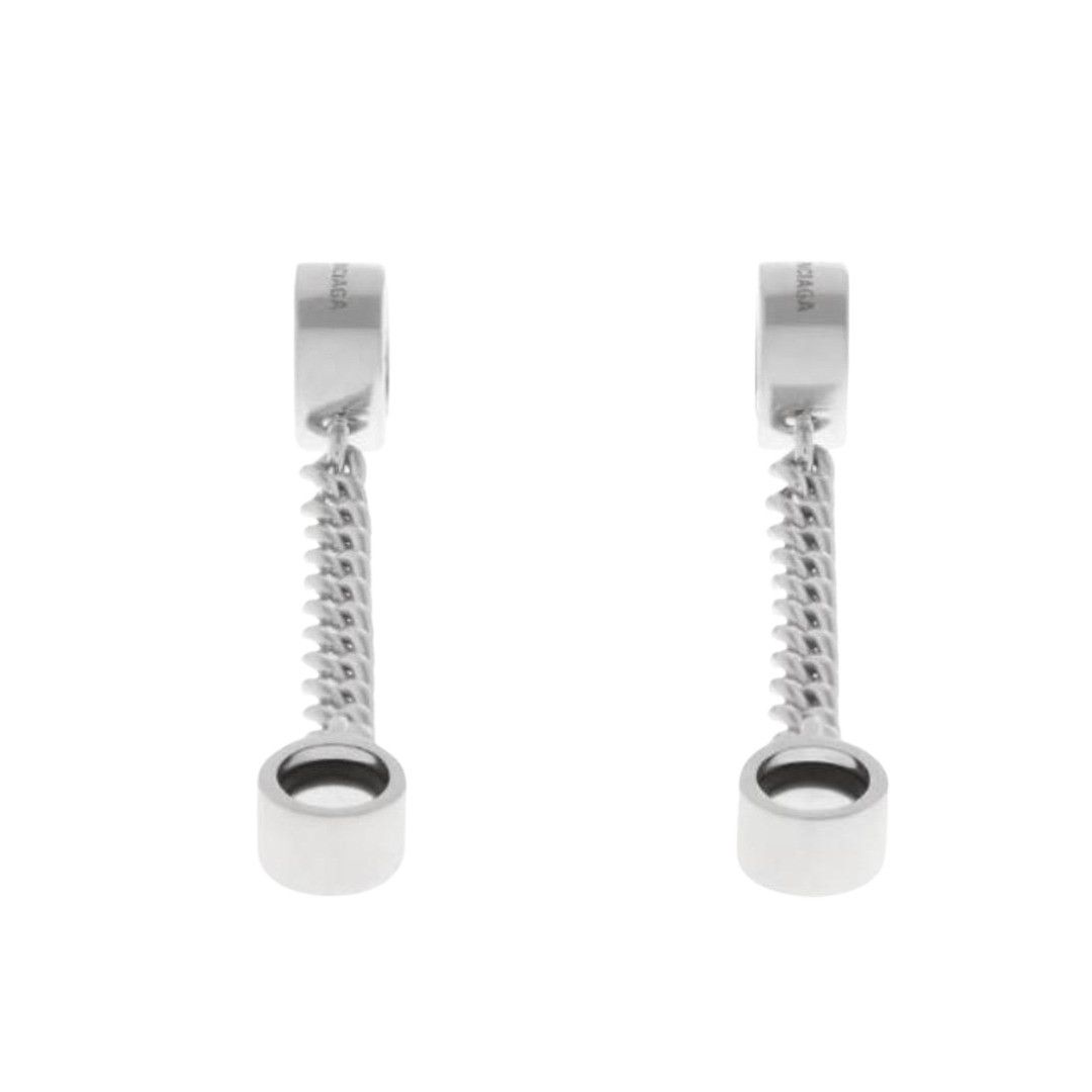 Balenciaga o1in1g0226 Size: OS / Bluetooth Ear Cuffs in Silver Size ONE SIZE - 1 Preview