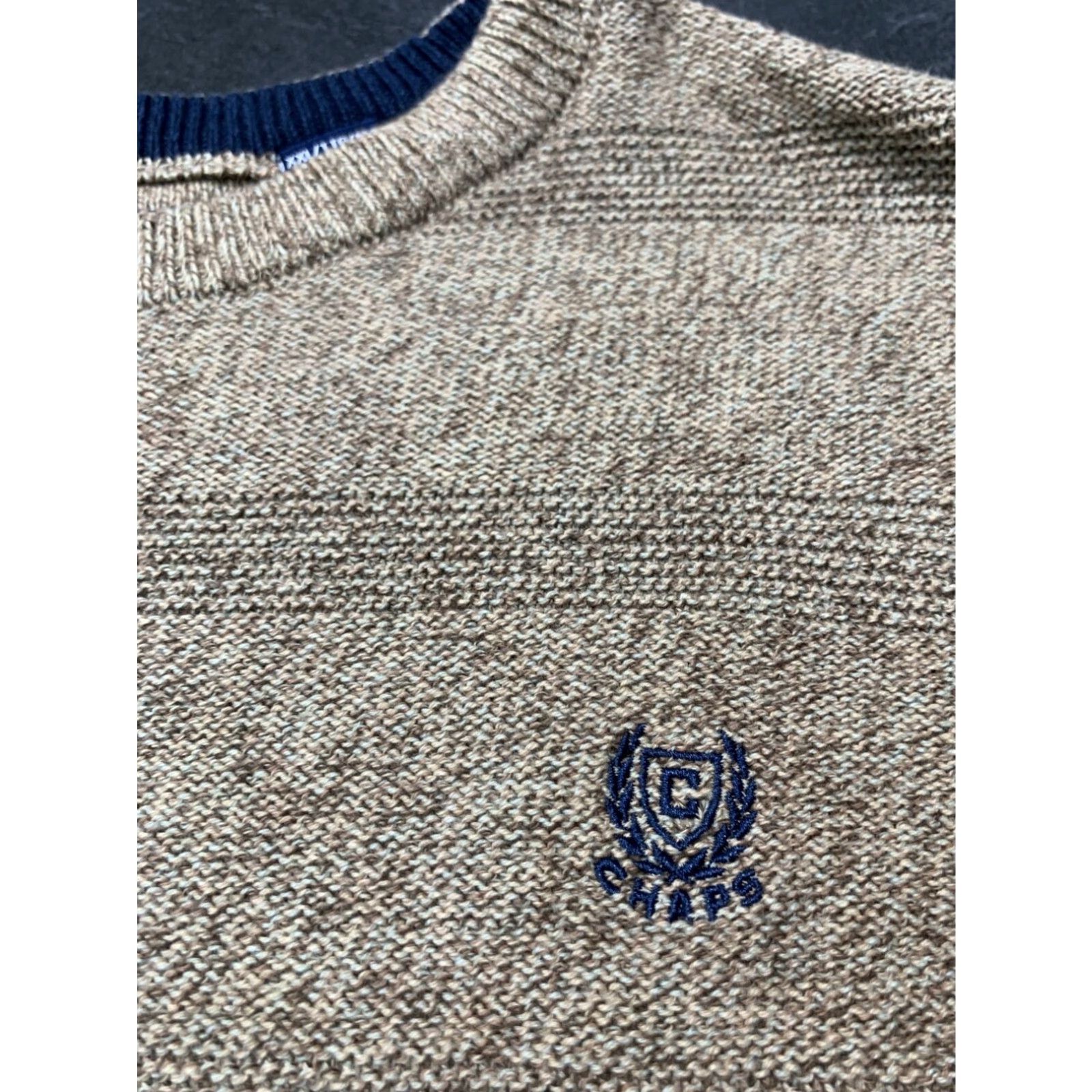 Ralph Lauren Ralph Lauren Mens Cable-Knit Sweater Pullover Beige XXL Size US XXL / EU 58 / 5 - 4 Thumbnail
