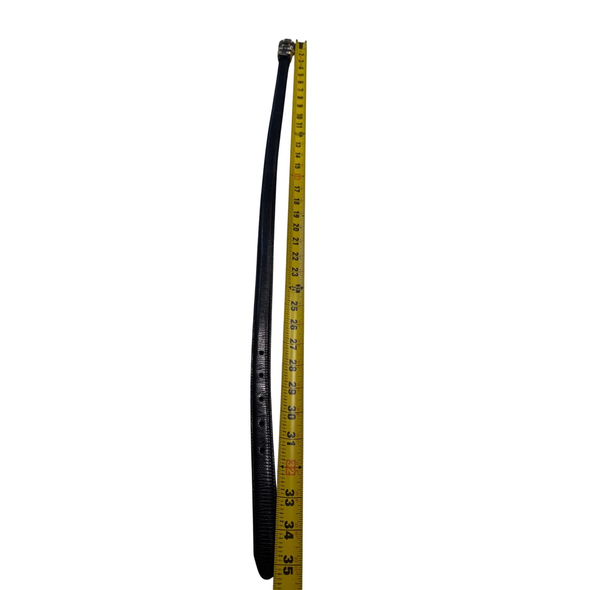Brighton Brighton Womens Black & Gold Two-Tone Buckle Belt M/30 SKU 6 Size ONE SIZE - 10 Thumbnail