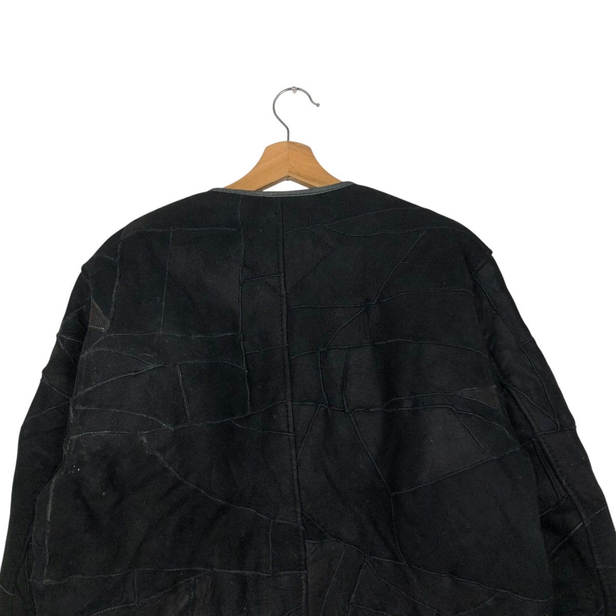Issey Miyake 🔥VINTAGE LEATHER SHEARLING PATCH WORK HAI SPORTING GEAR Size US M / EU 48-50 / 2 - 11 Thumbnail