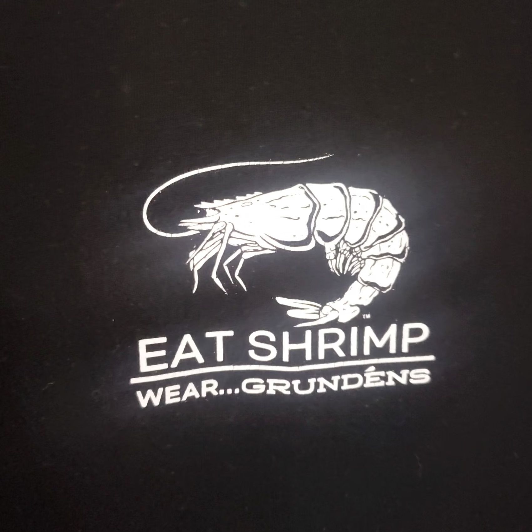 Shrimps Gruden's Short Sleeve T-Shirt Tee 3XL Black Shrimp Graphic Front & Back Mens Shirt Vintage No Size US XXL / EU 58 / 5 - 4 Thumbnail