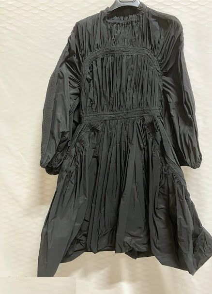 Jil Sander o1loc1c1124 Dress in Black Size L / US 10 / IT 46 - 1 Preview