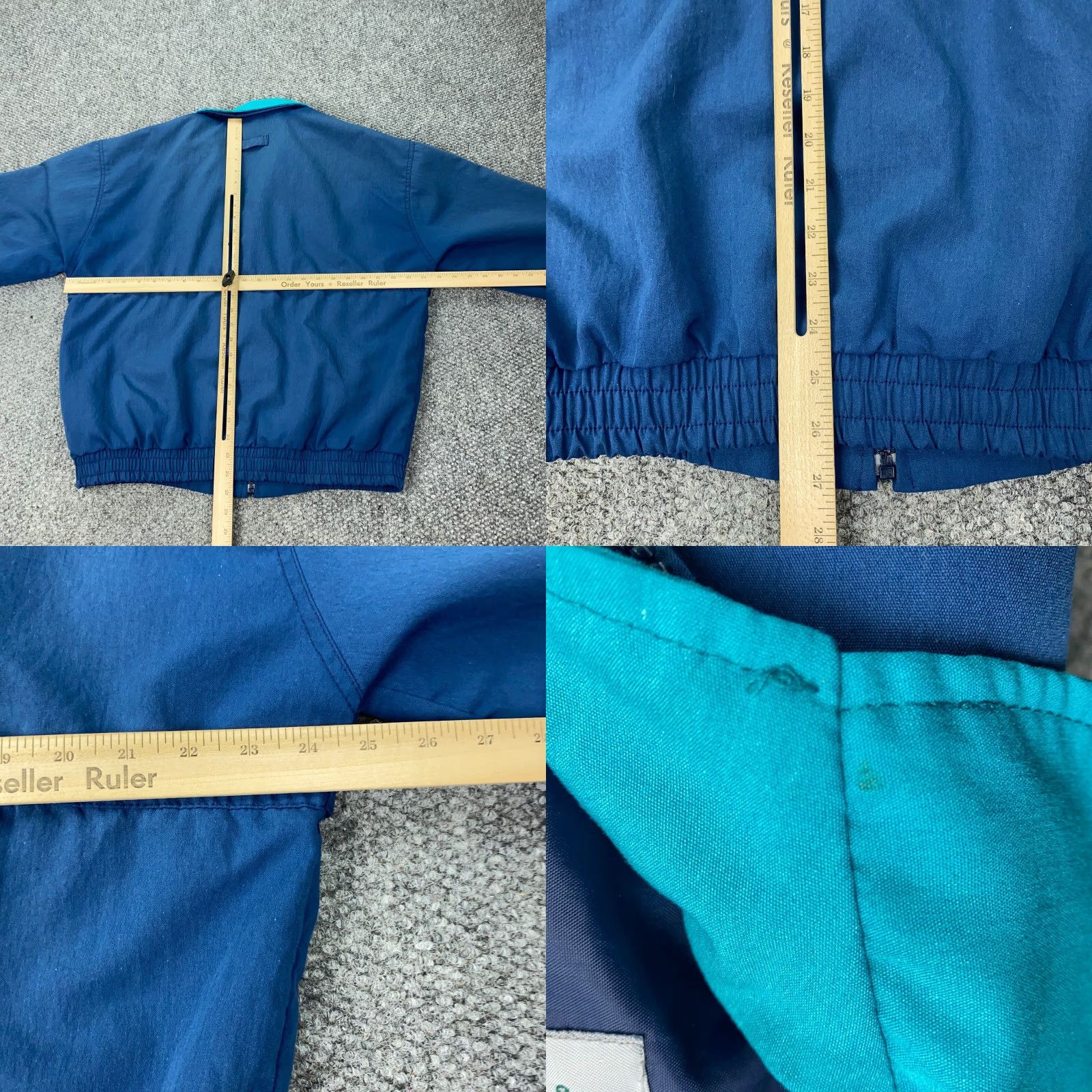 Vintage California Jacket Mens XL Blue Windbreaker Moose Embroidered Size US XL / EU 56 / 4 - 8 Thumbnail