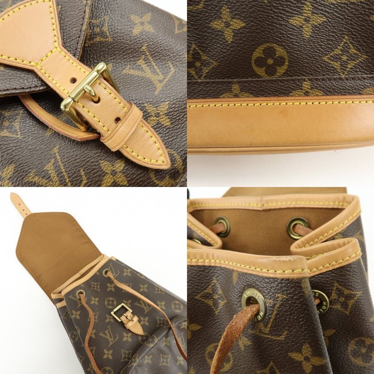 Louis Vuitton Louis Vuitton Monogram Montsouris MM Backpack Size ONE SIZE - 6 Thumbnail