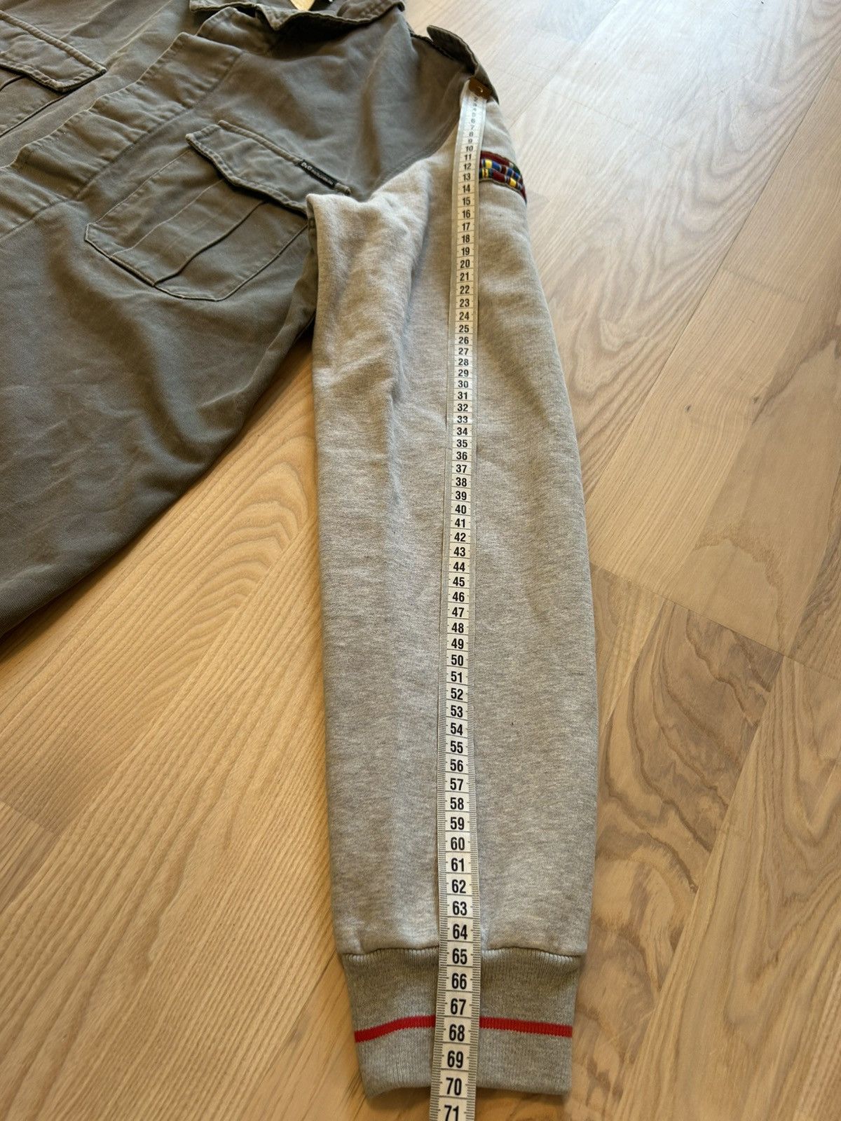 Dolce & Gabbana Dolce & Gabbana Hybrid Military Jacket have a good time Size US L / EU 52-54 / 3 - 6 Thumbnail
