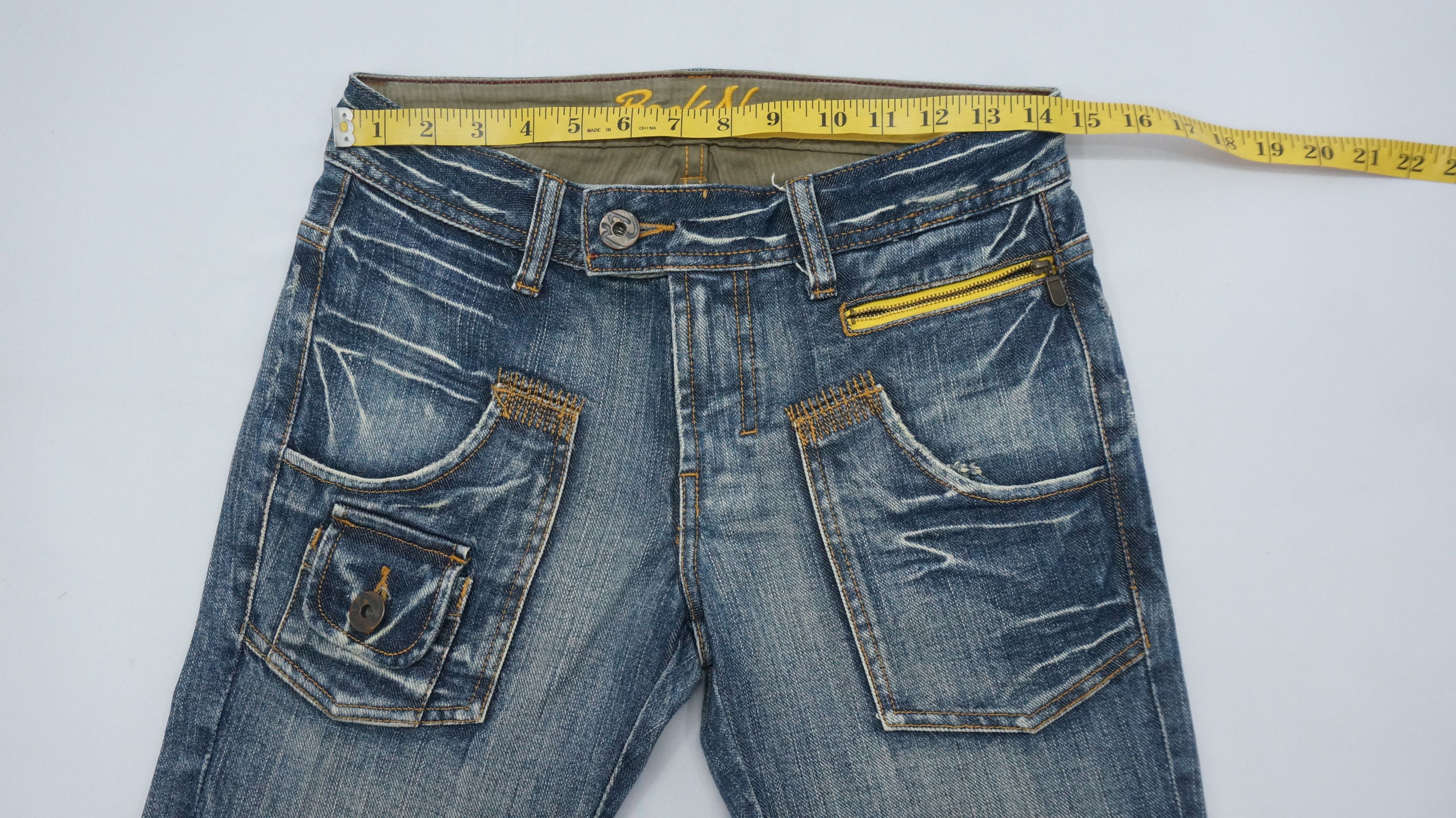 🔥 Japan Back Number Lowrise Flared Women Bush Jeans 🔥