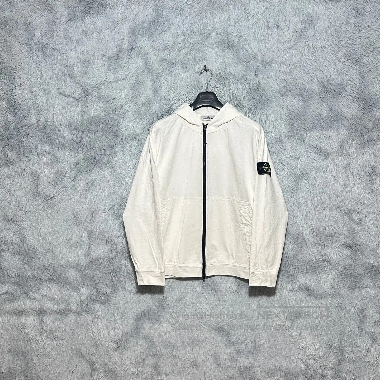 Stone Island stone island white zip hoodie XL. Size US XL / EU 56 / 4 - 1 Thumbnail