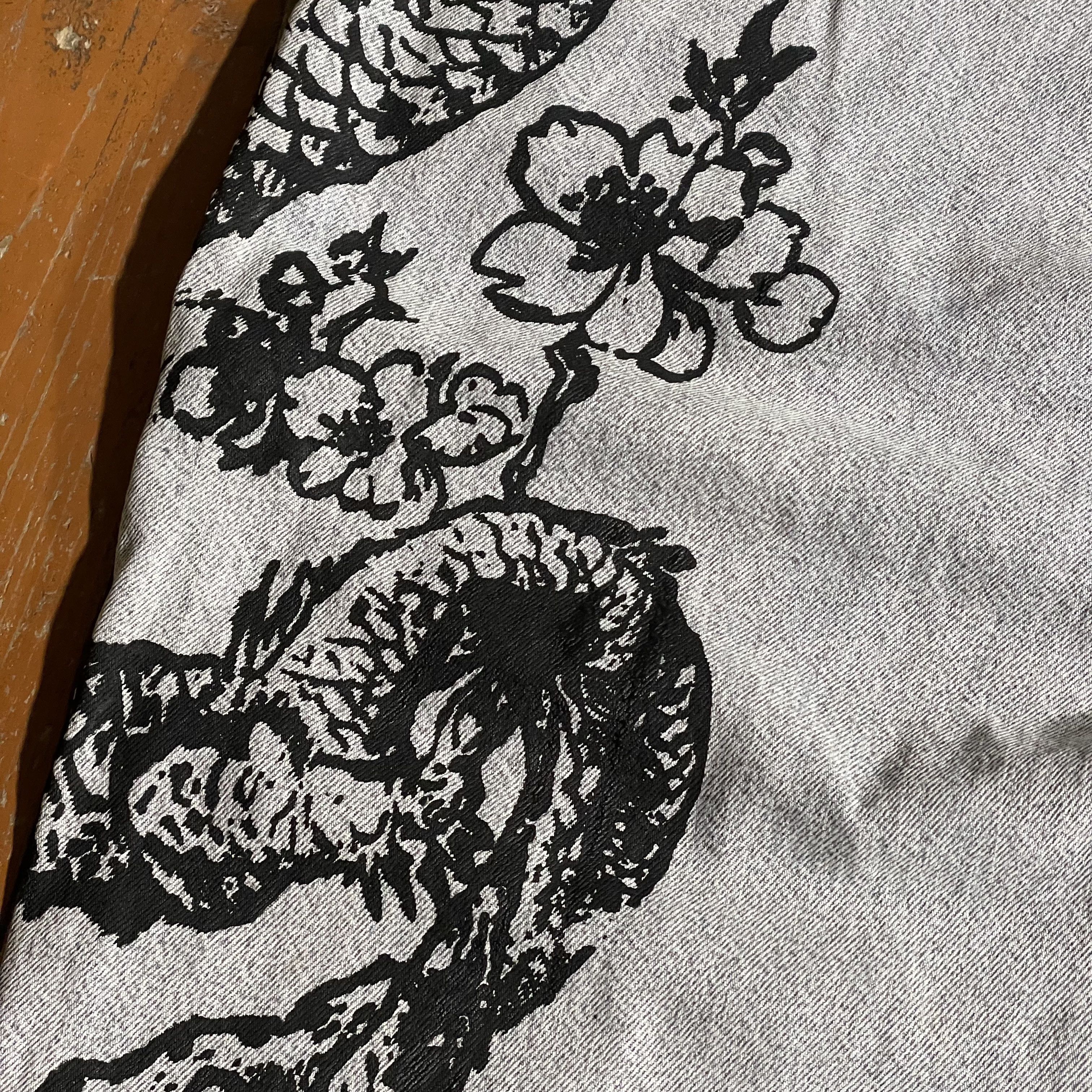 Other Custom pants baggy fit art Dragon distressed alt rare Size US 36 / EU 52 - 13 Thumbnail