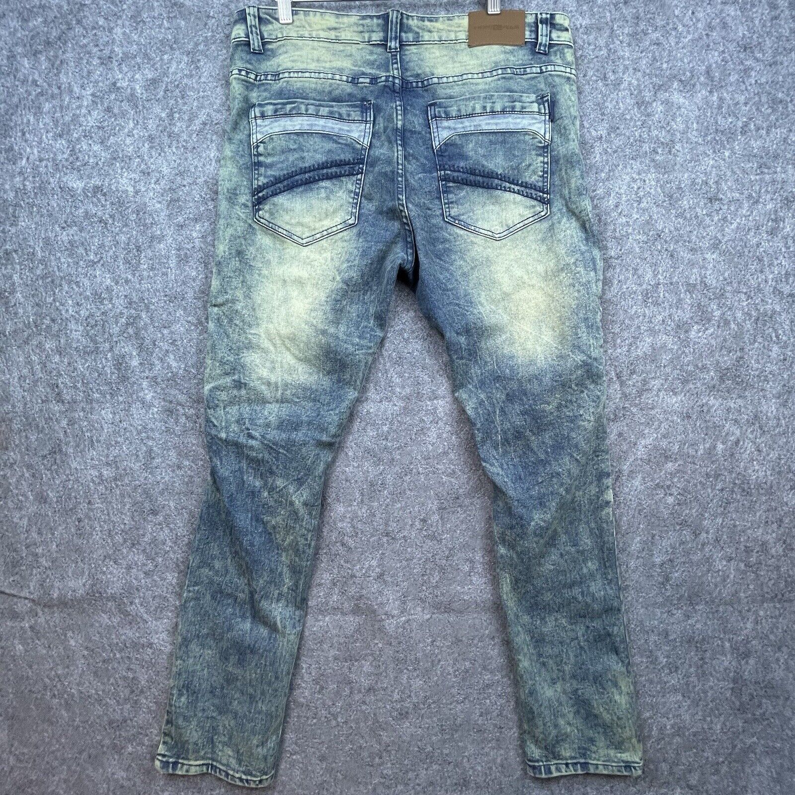Phat Farm Phat Farm Jeans Mens 36 x 32 Stretch Skinny Fit Y2K Hip Hop Size US 36 / EU 52 - 4 Thumbnail