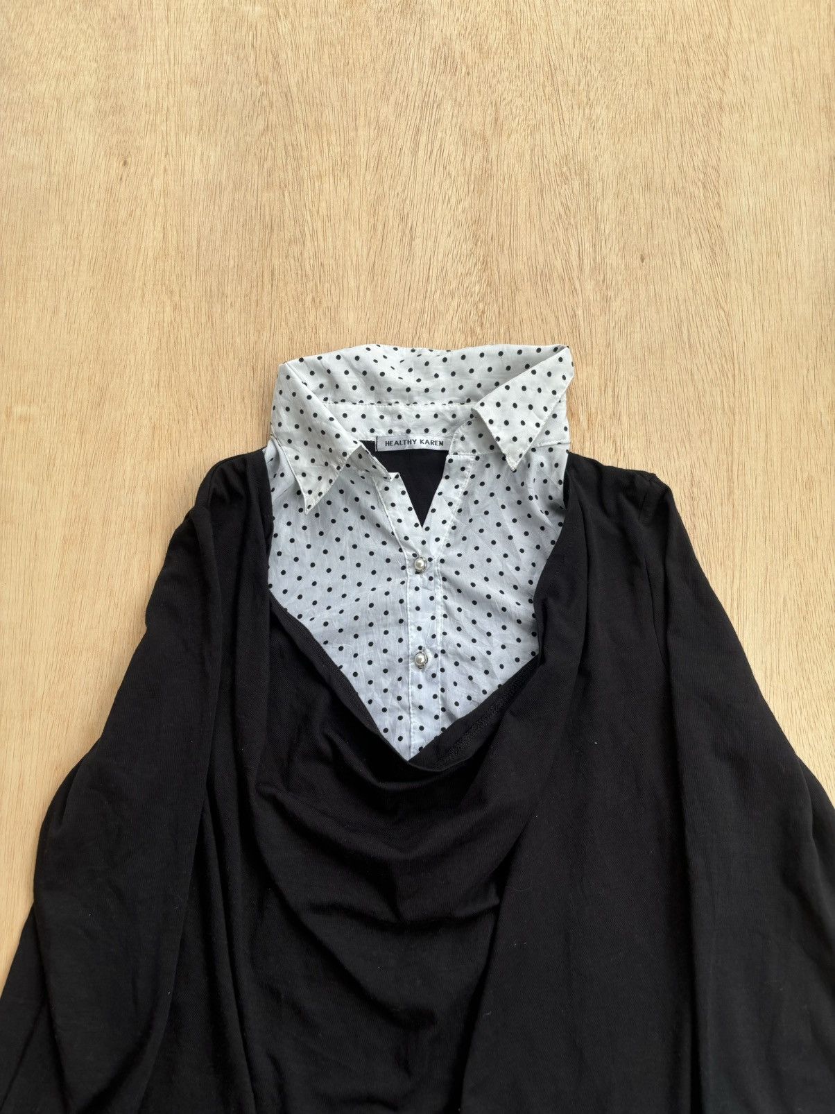 Designer × Japanese Brand Double Layer Healthy Karen Luxry Style Shirt Size US L / EU 52-54 / 3 - 2 Thumbnail