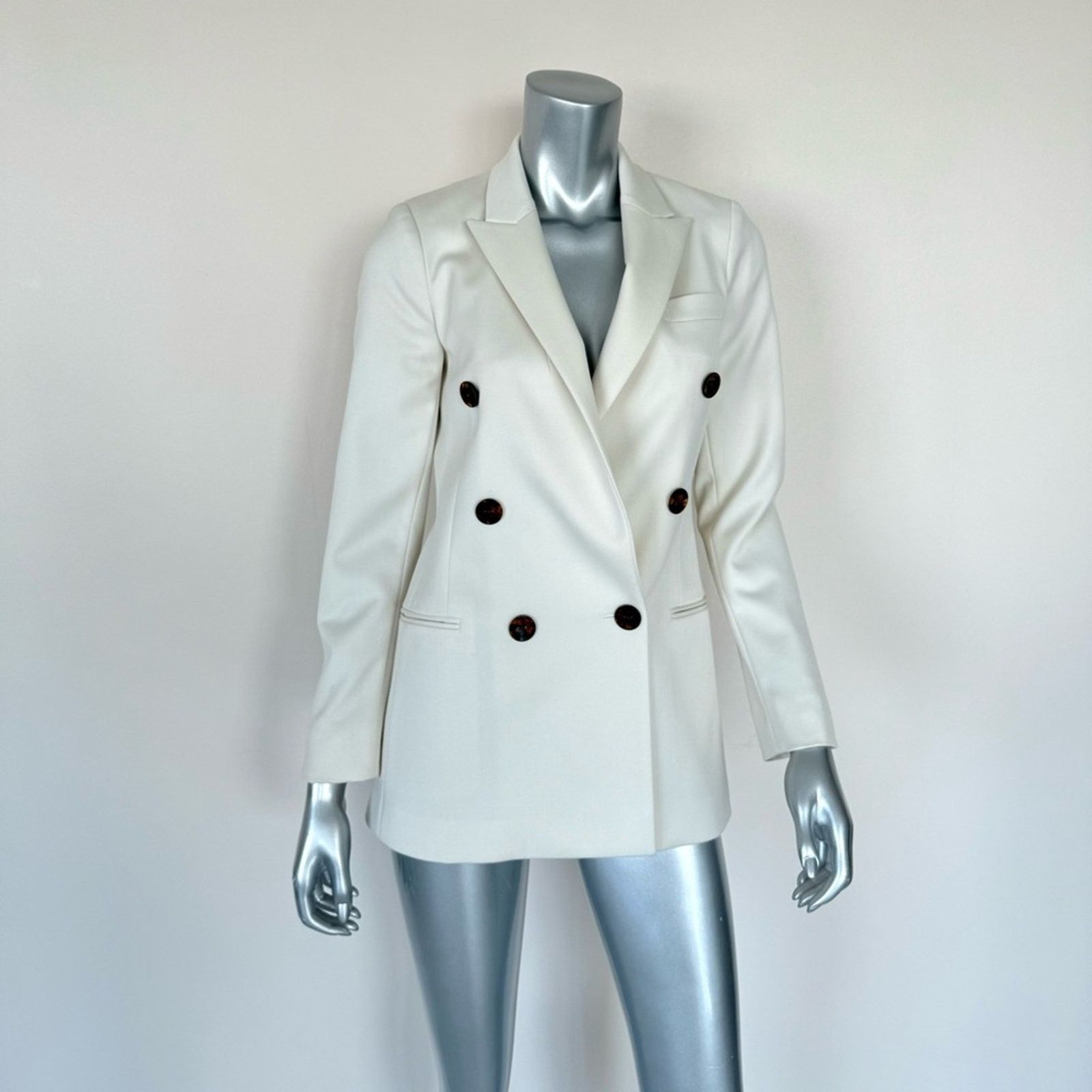 Reiss REISS women white jacket blazer size 2 US Retail 650$ Size XS / US 0-2 / IT 36-38 - 1 Thumbnail