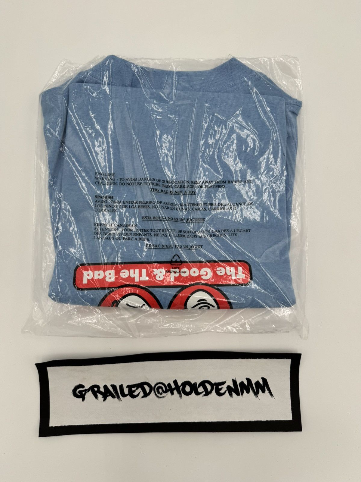 Fuck The Population FTP The Good & The Bad Tee Sky Blue Size US S / EU 44-46 / 1 - 3 Thumbnail